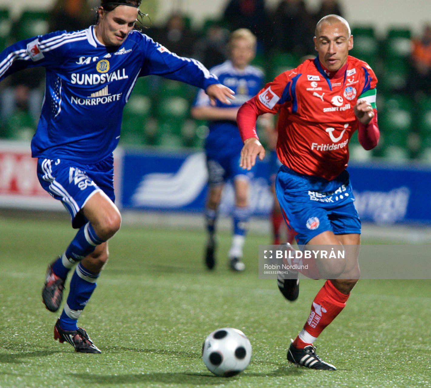 Mikael Lustig, Sundsvall och Henrik Larsson, Helsingborg