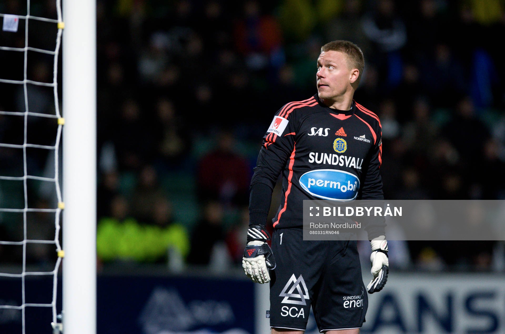 Fredrik Sundfors, Målvakt, Sundsvall