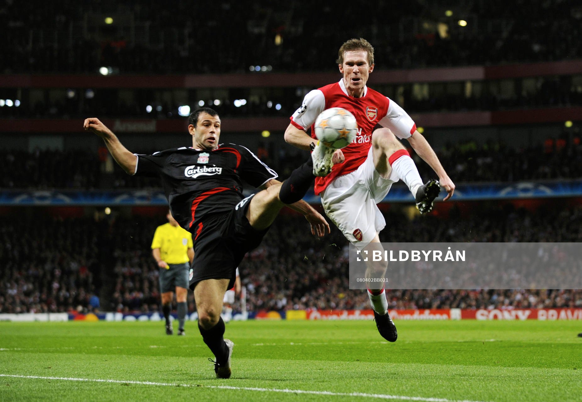  Alexander Hleb och Javier Mascherano