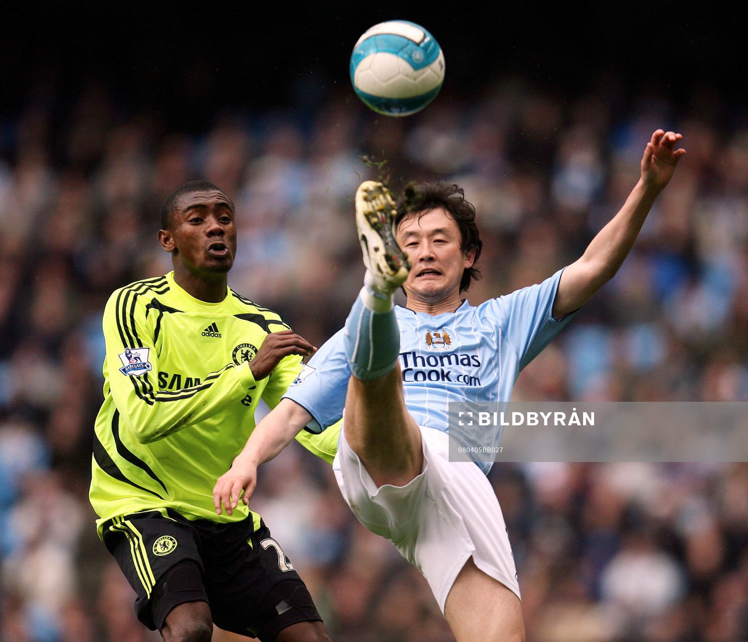 Sun Jihai och Salomon Kalou