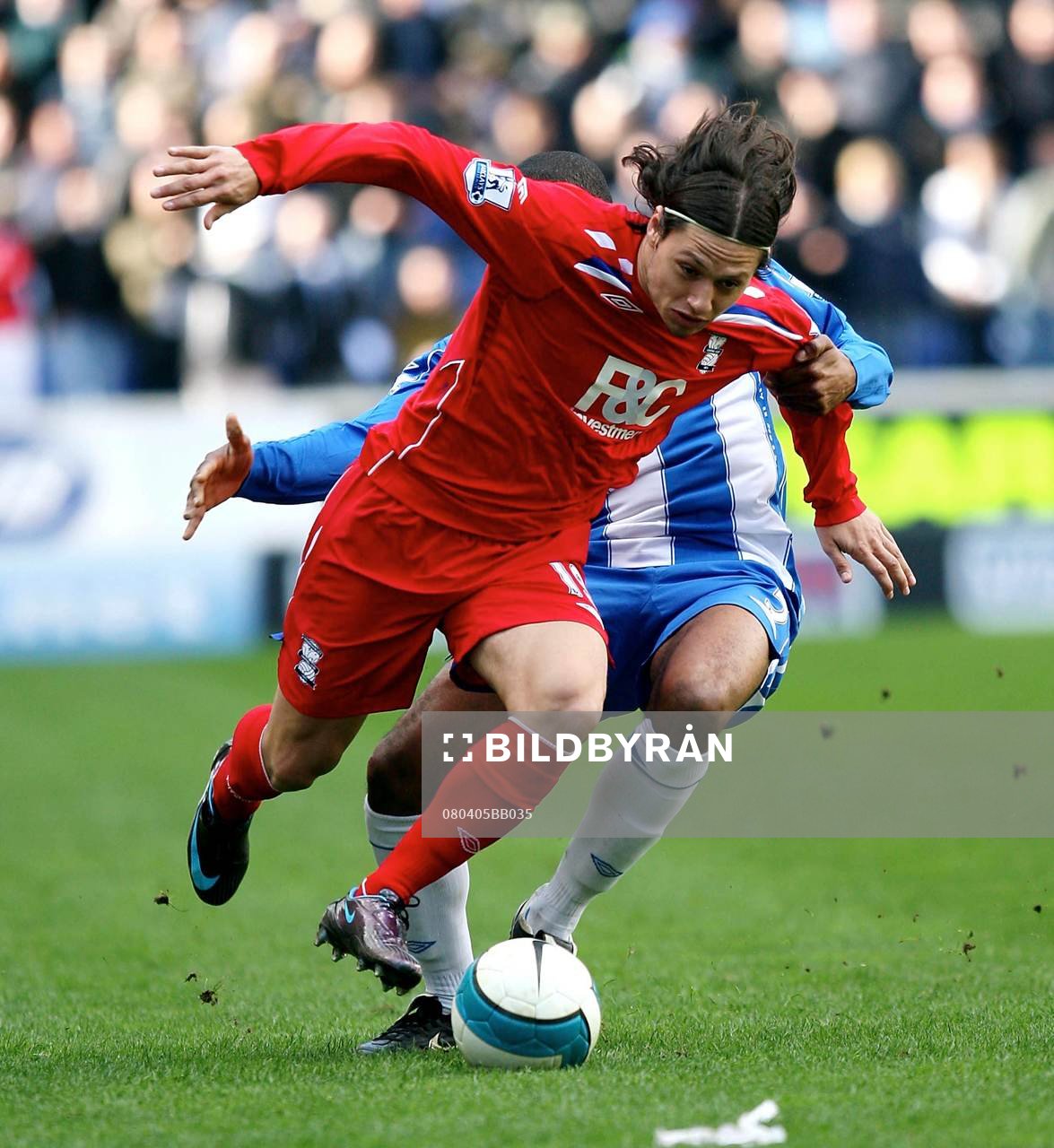 Mauro Zarate och Wilson Palacios