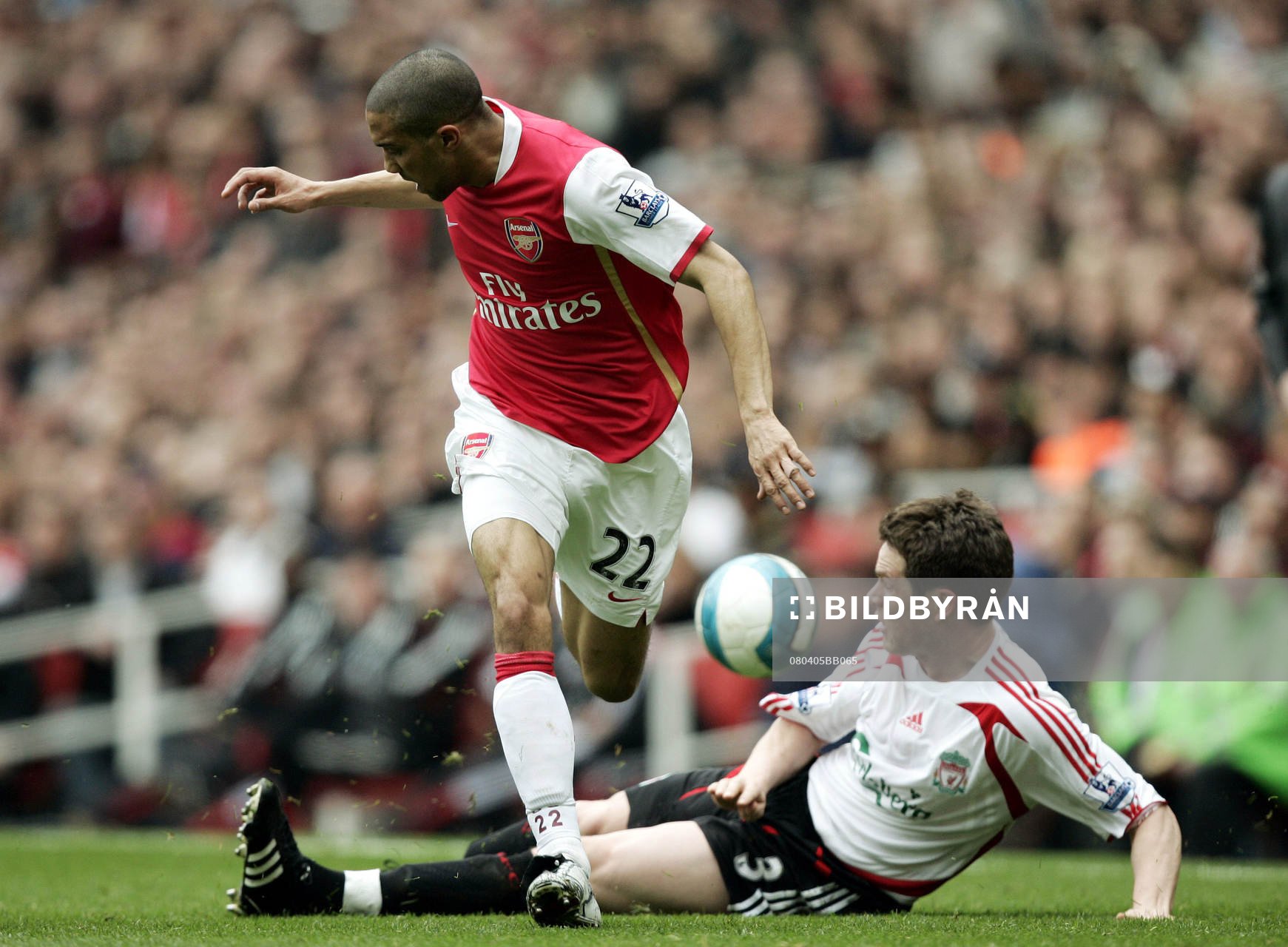 Gael Clichy och Steve Finnan