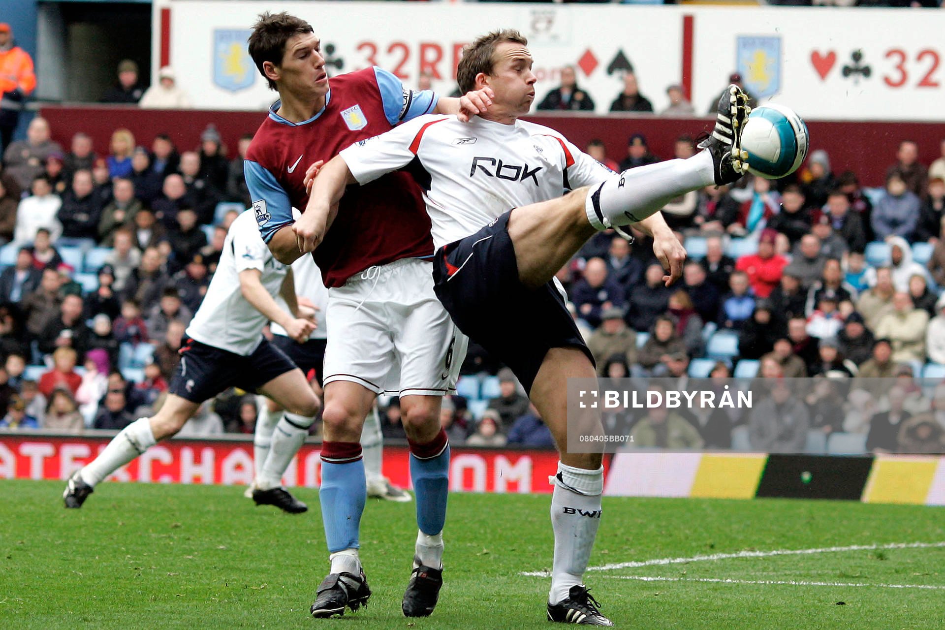 Kevin Davies och Gareth Barry