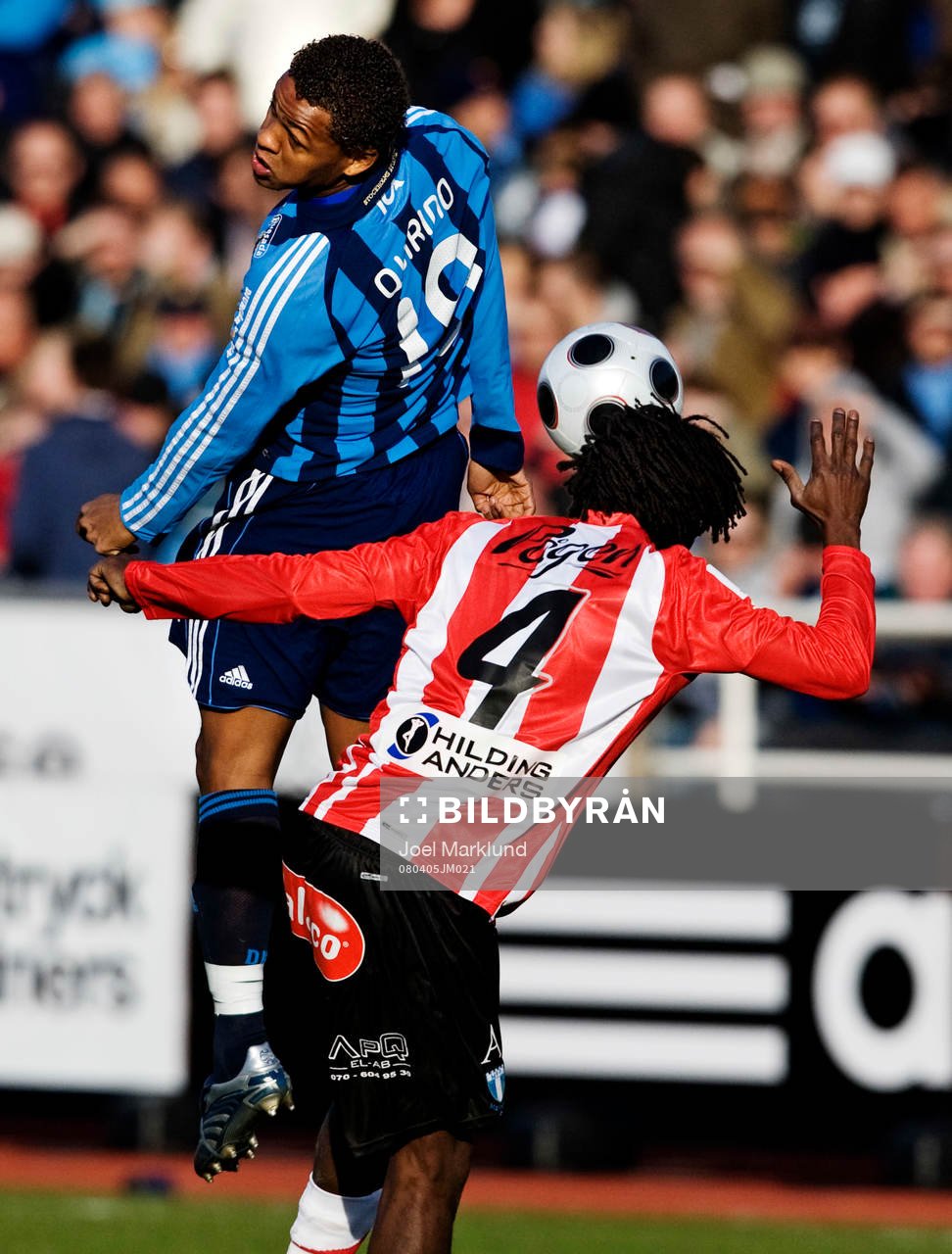 Thiago Quirino Da Silva, Djurgården, nickar bollen