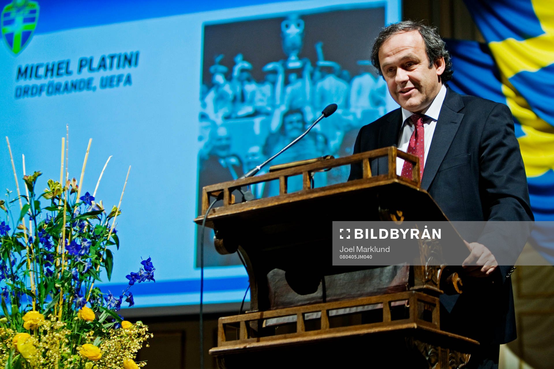 Michel Platini, president UEFA