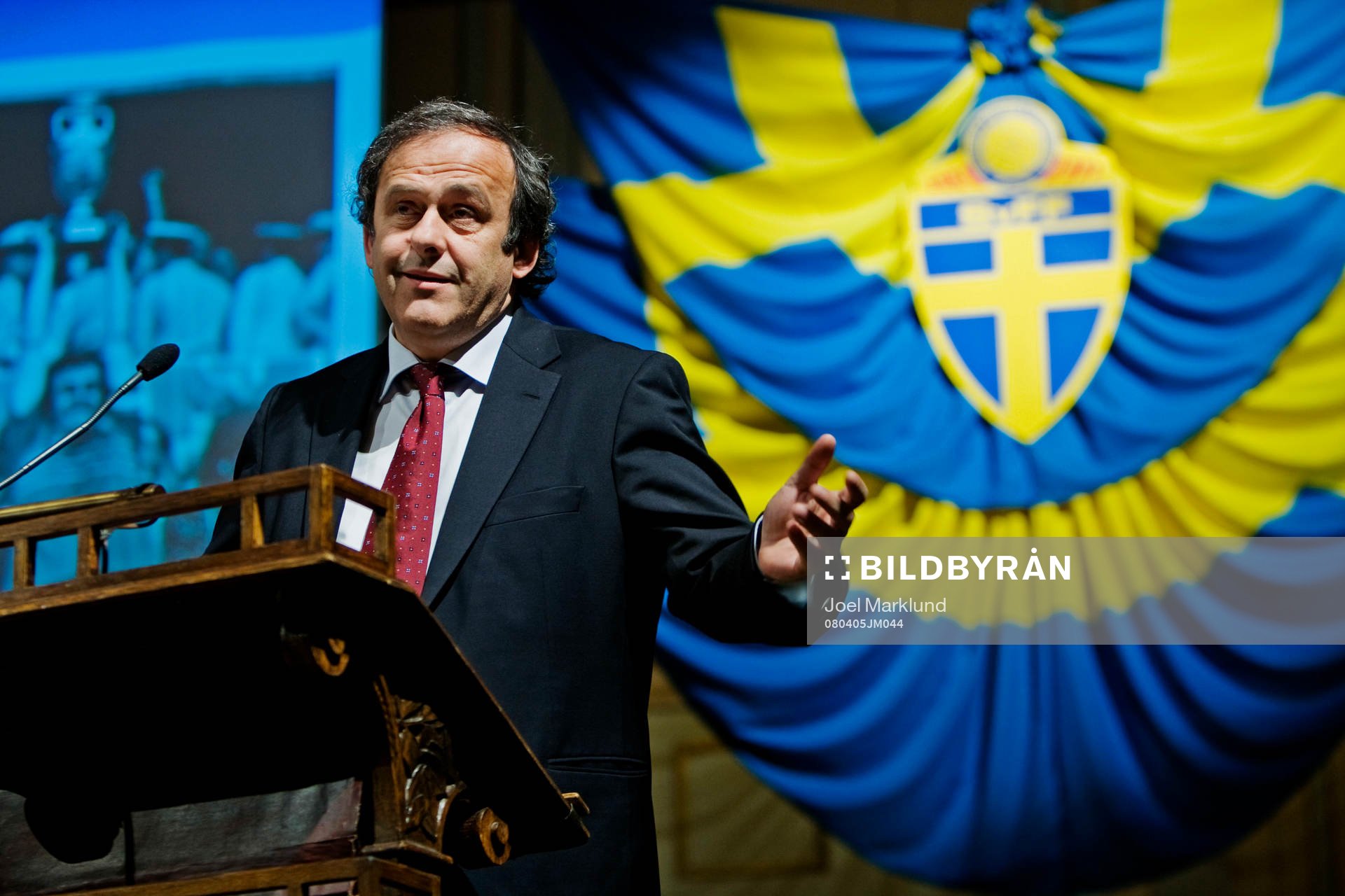 Michel Platini, president UEFA