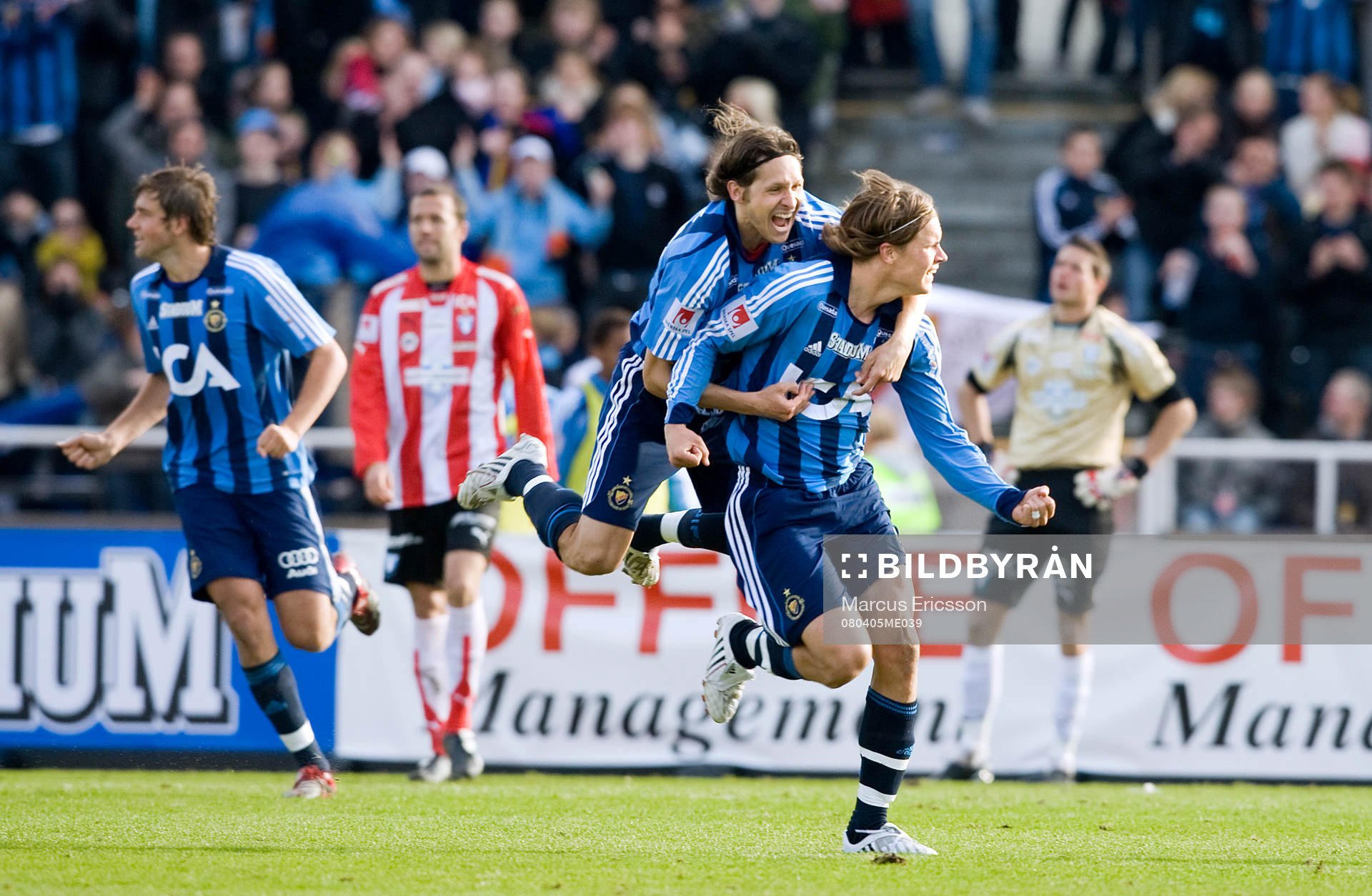 Jubel i Djurgården