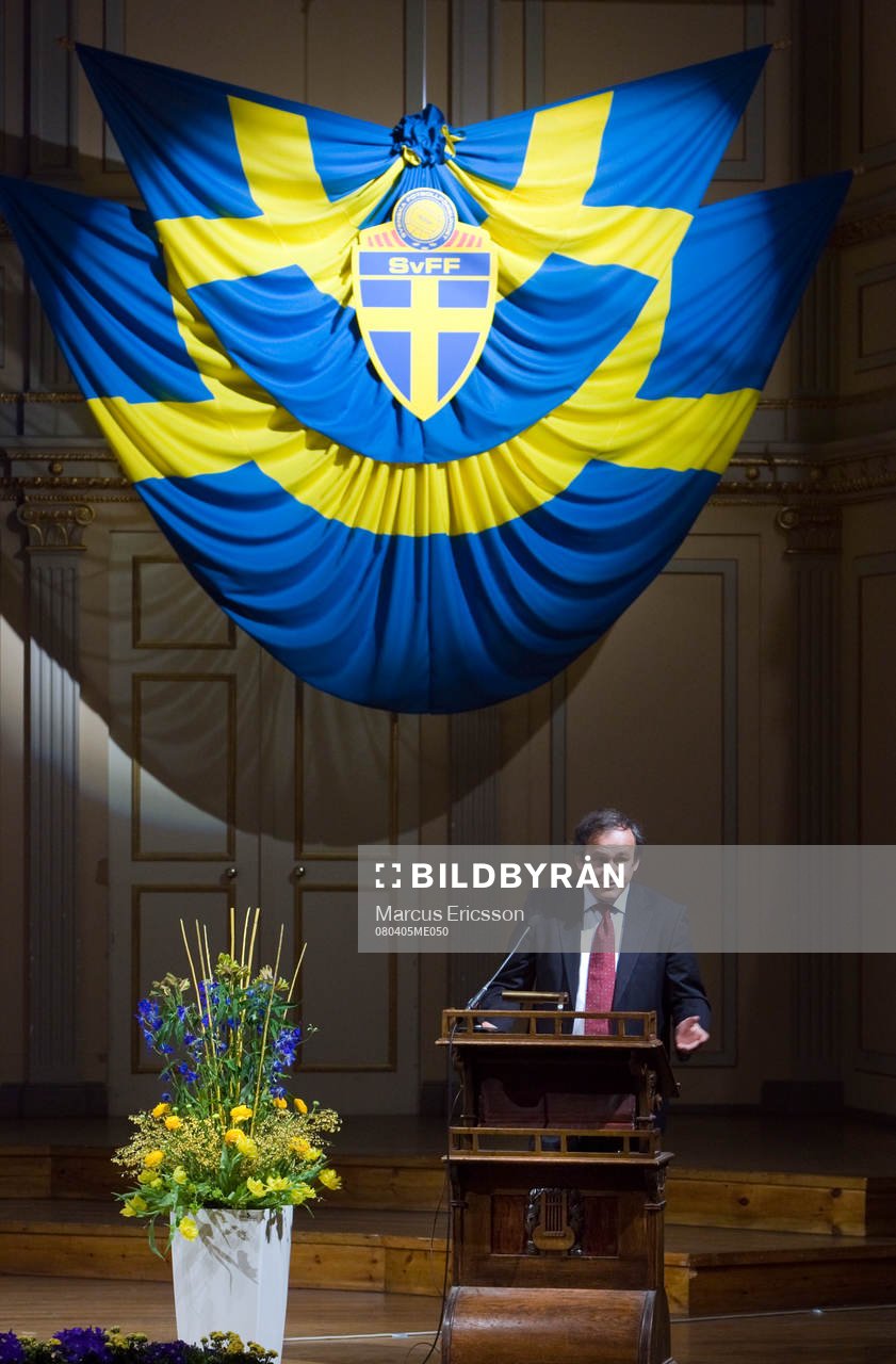 Årsmöte, Michel Platini, UEFA president