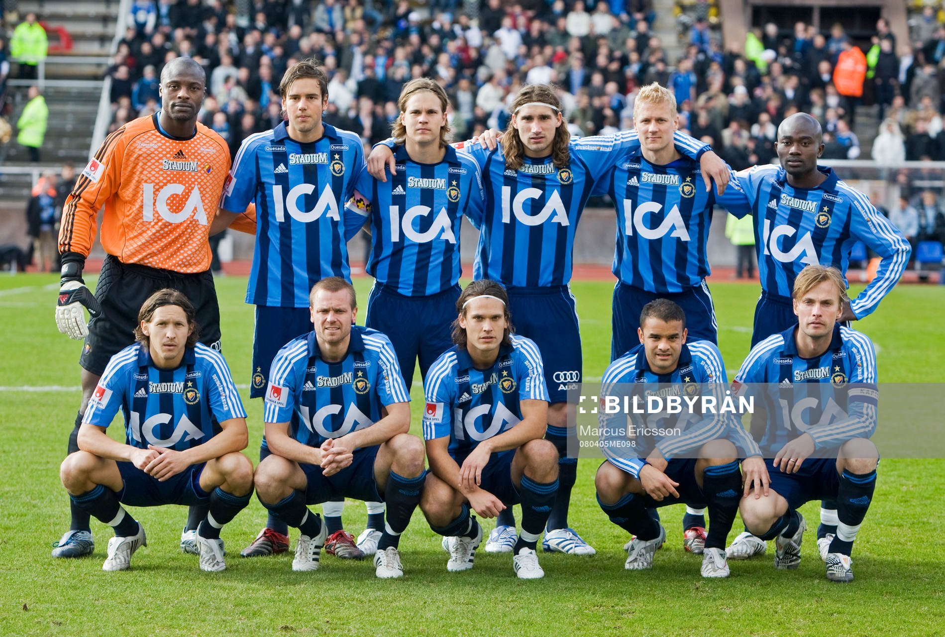 Djurgårdens startelva, lagbild