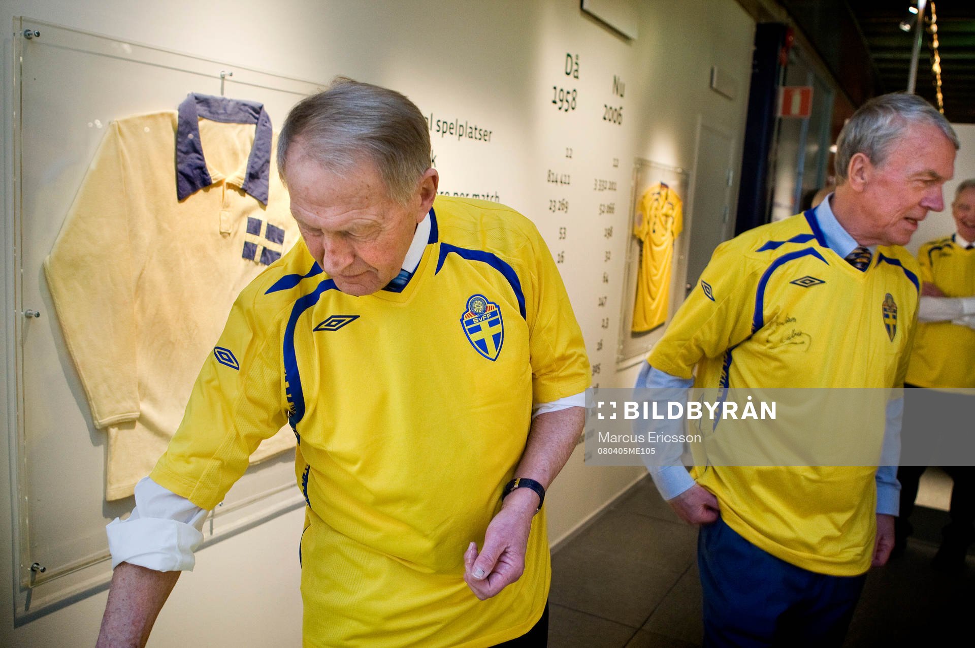 Fotboll, Riksidrottsmuseet; Invigning av utställningen VM