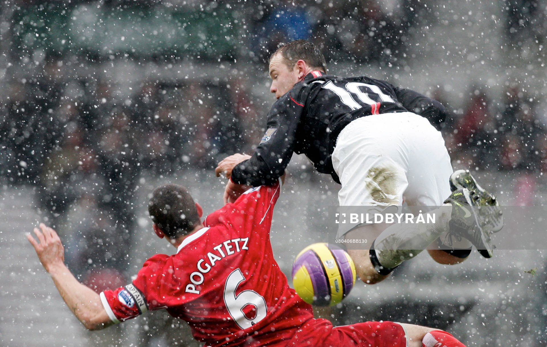 Wayne Rooney och Emmanuel Pogatetz