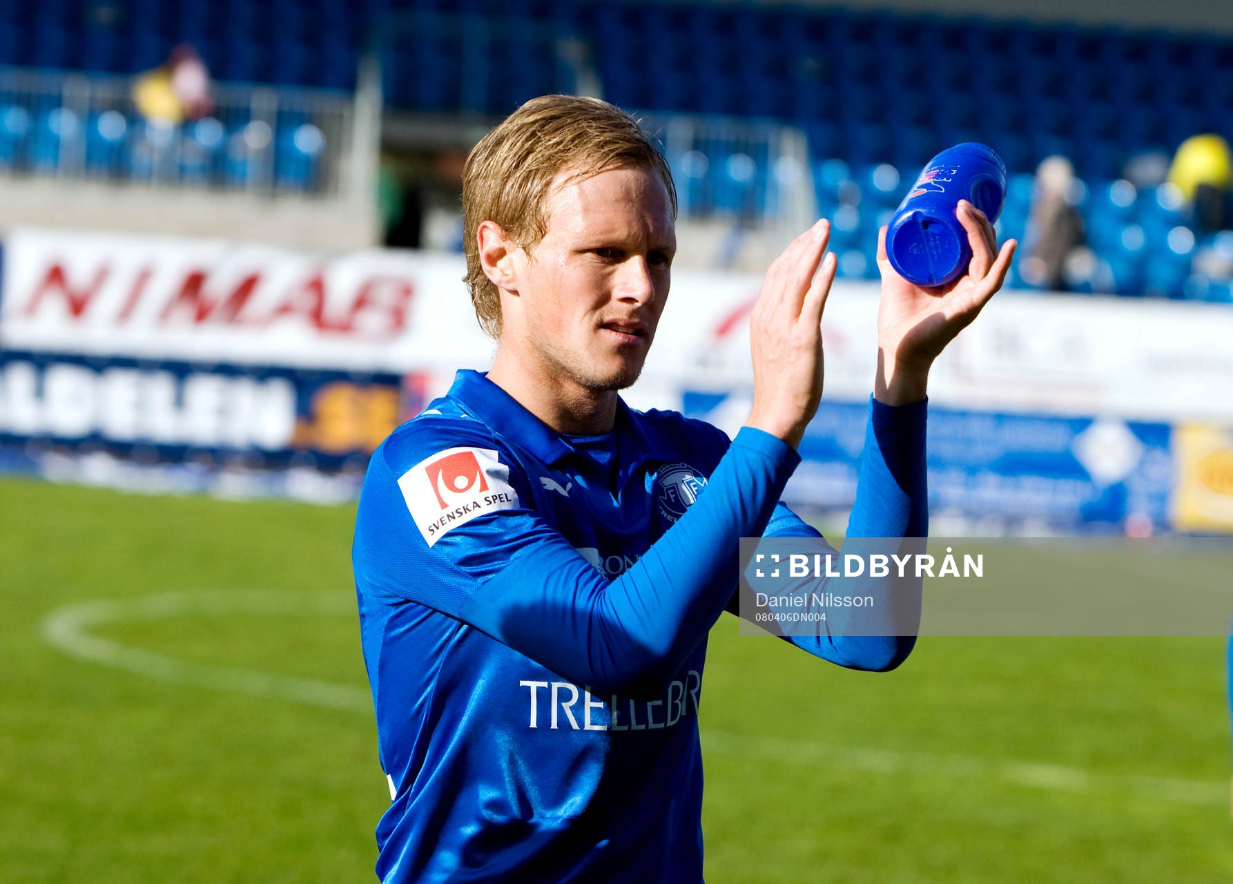 Fotboll, Allsvenskan, Magnus Andersson, Trelleborg, jubel