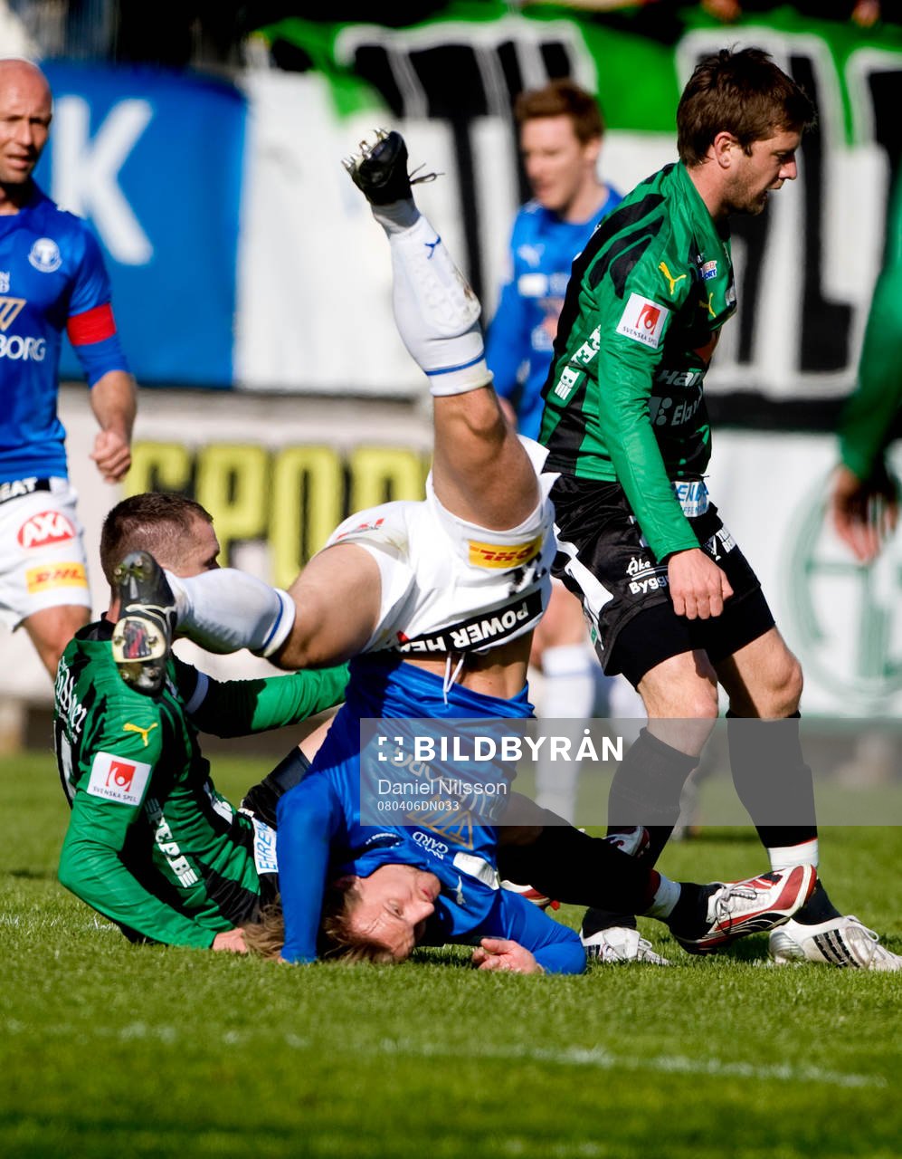 Jonas Bjurström, Trelleborg åker på en tackling