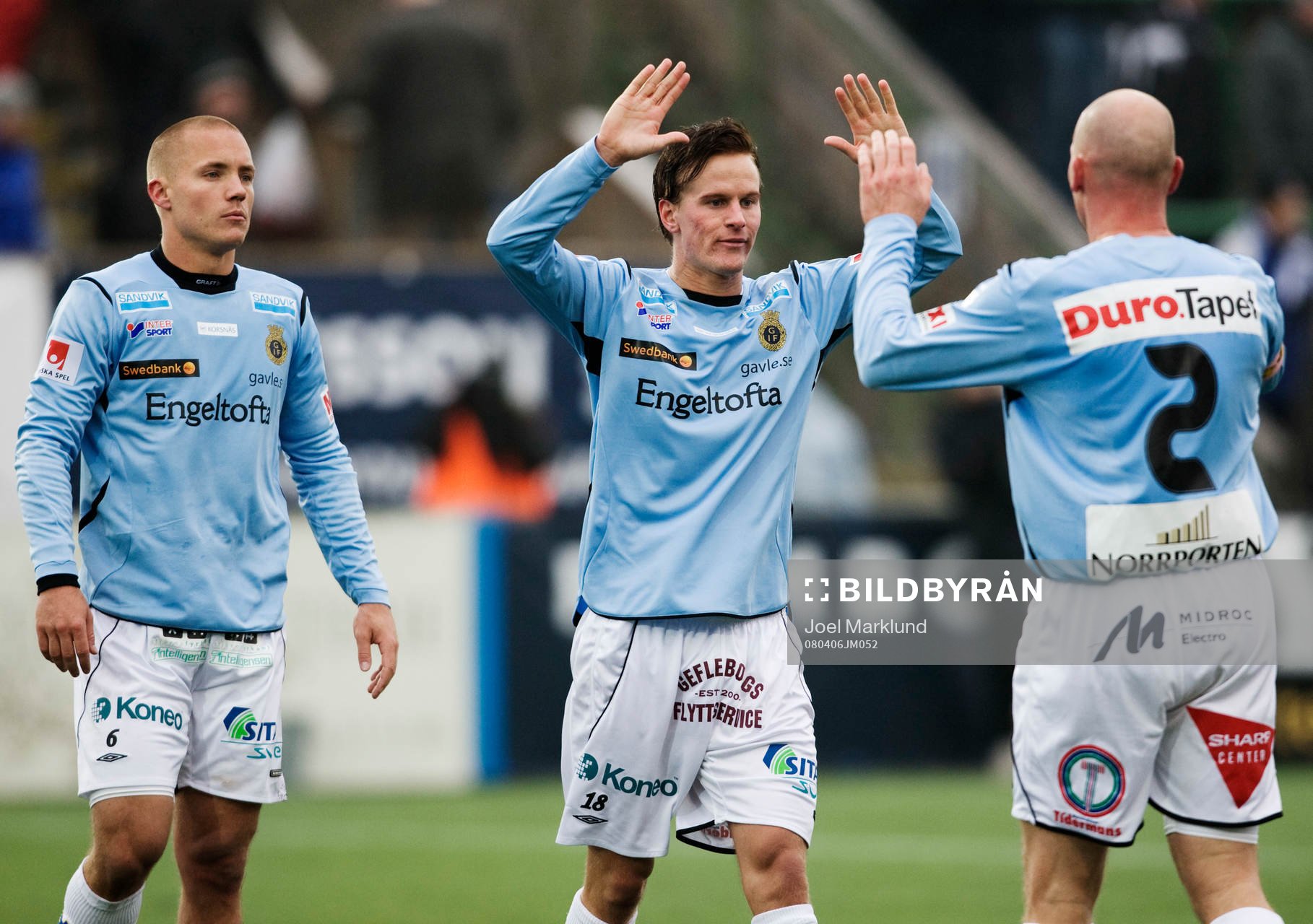Anders Wikström, Andreas Dahlén och Thomas Hedlund går