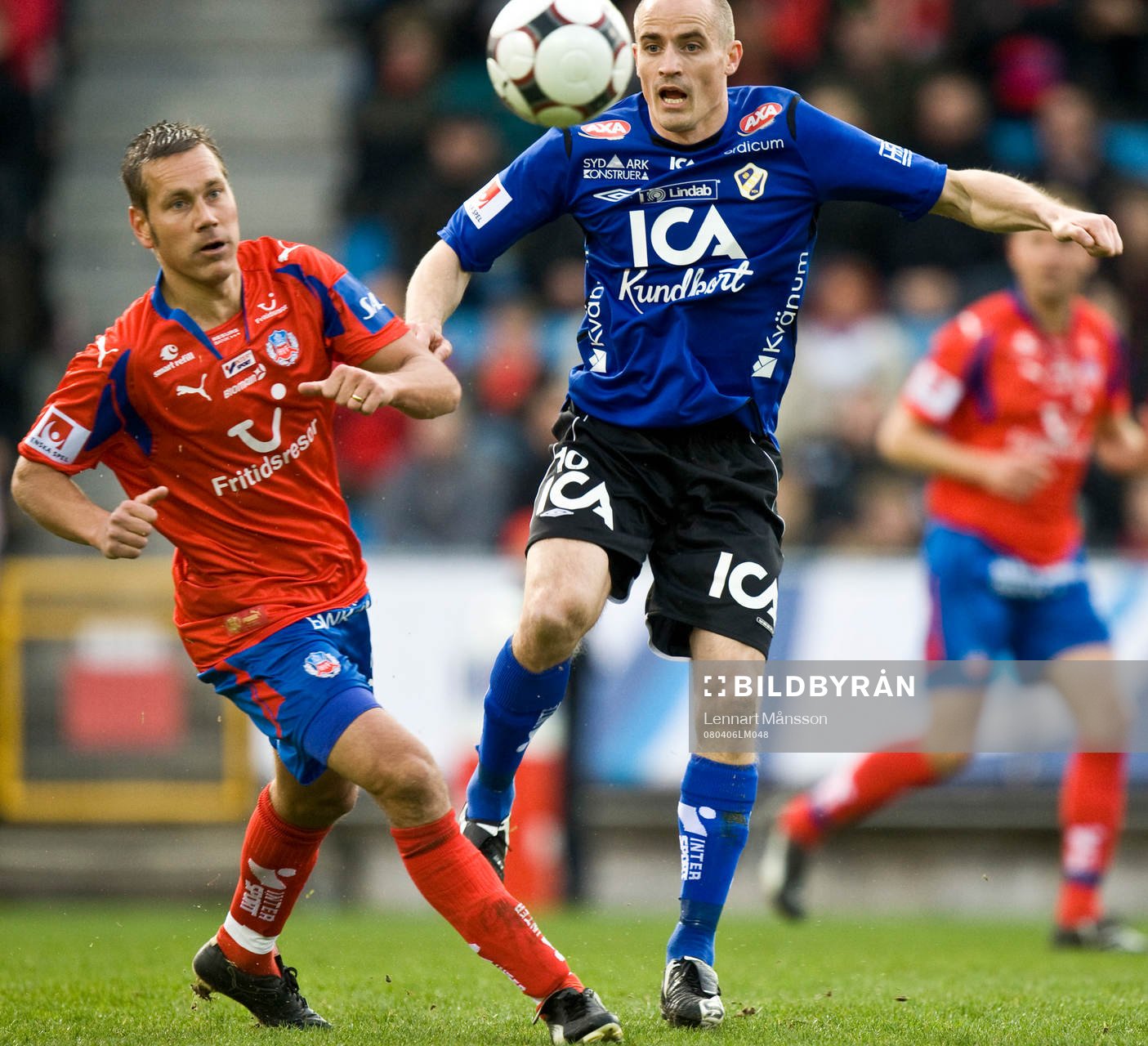 Marcus Lantz, Helsingborg och Magnus Arvidsson, Halmstad