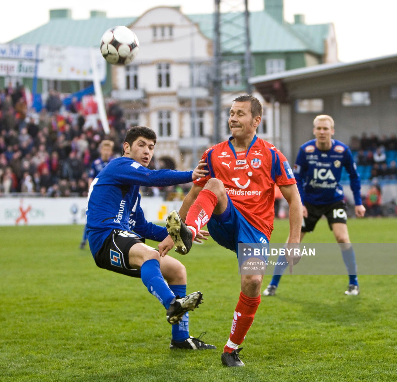 Anel Raskaj, Halmstad och Marcus Lantz, Helsingborg
