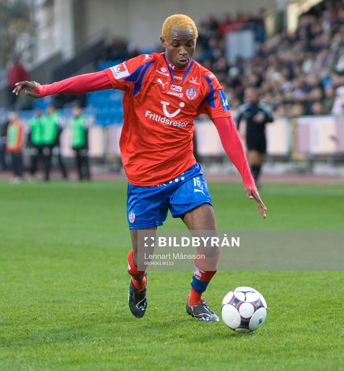Målskytten René Makondele