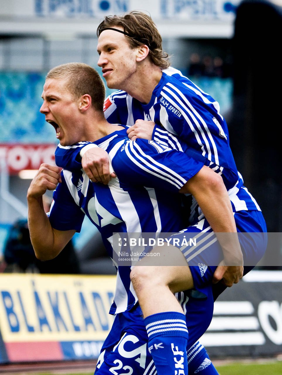 Ragnar Sigurdsson, Gustav Svensson, Göteborg, jubel