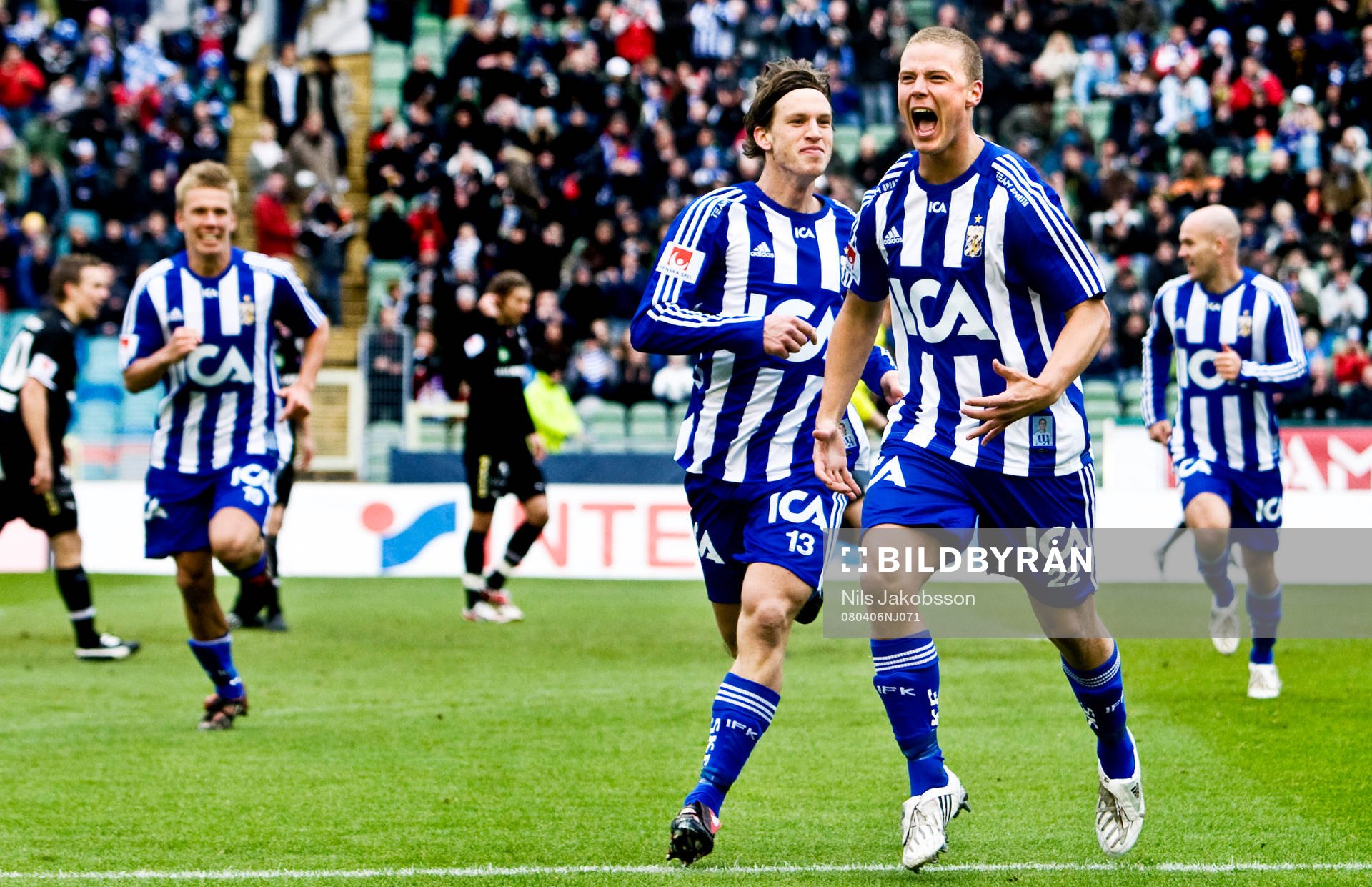 Ragnar Sigurdsson, Gustav Svensson, Göteborg, jubel