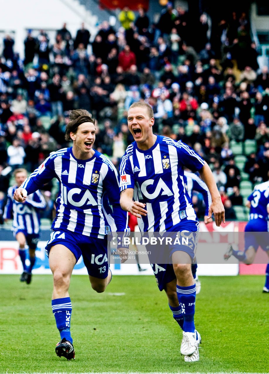 Ragnar Sigurdsson, Gustav Svensson, Göteborg, jubel
