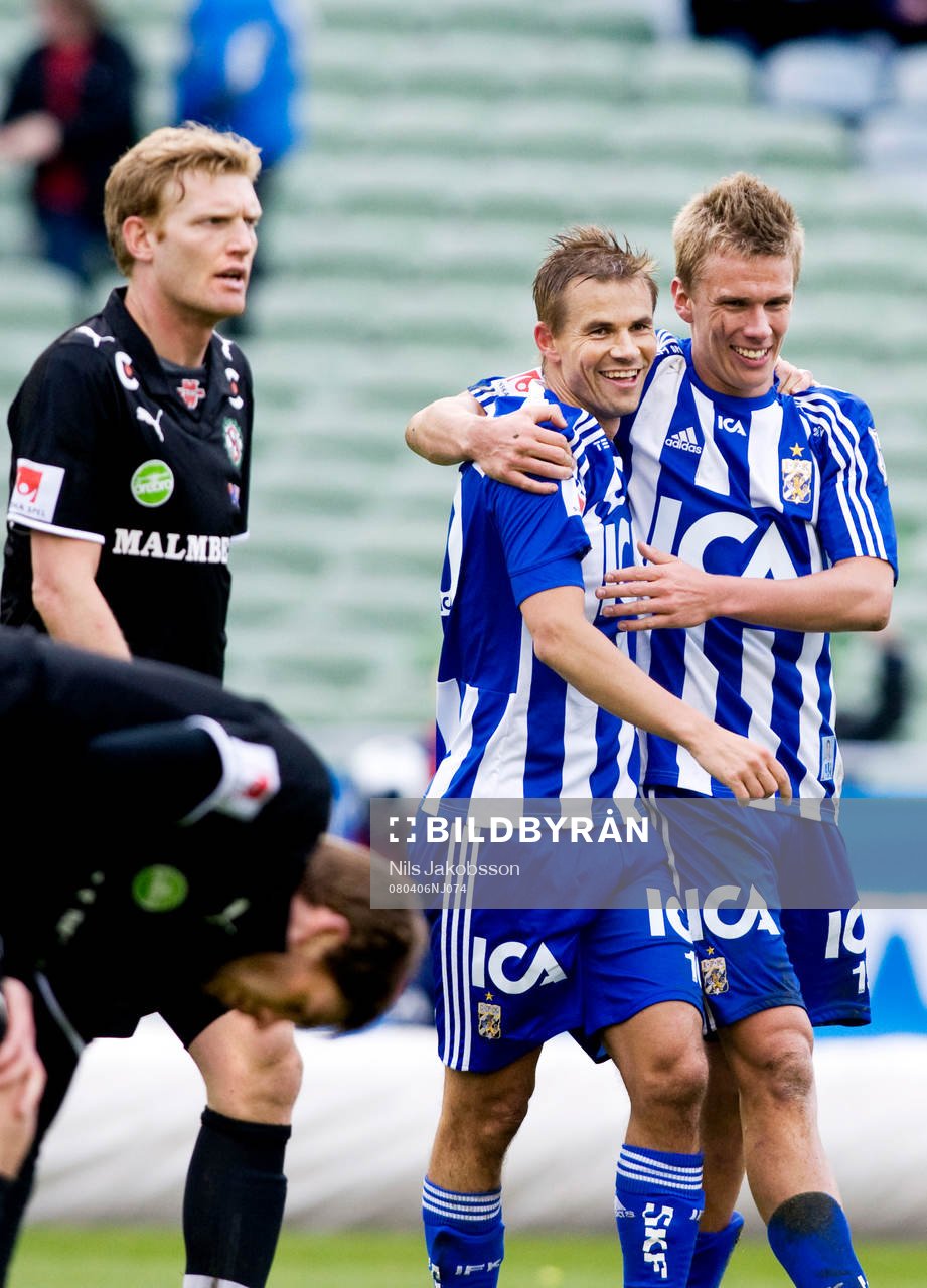 Niclas Alexandersson, Pontus Wernbloom,  Göteborg, jubel