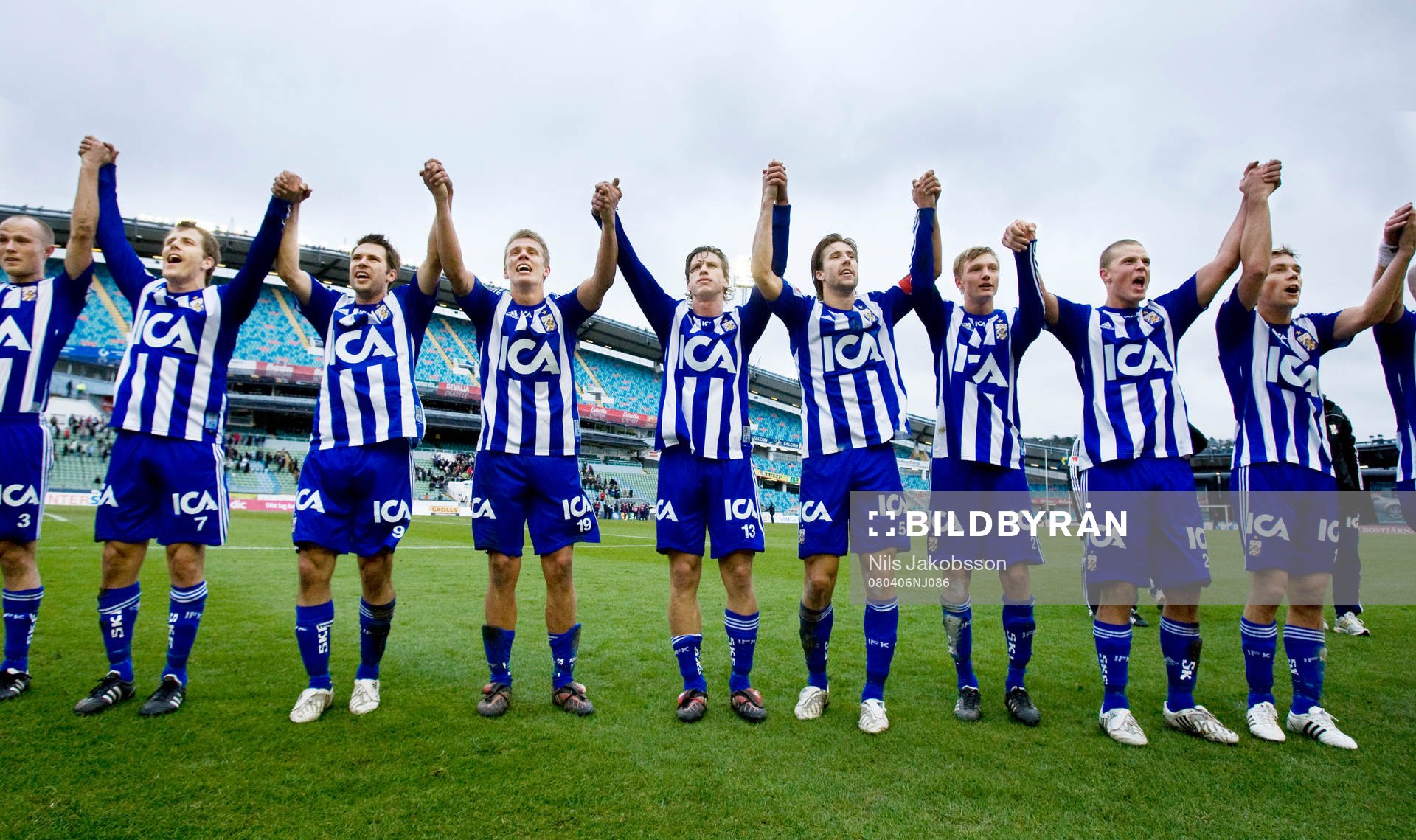 Nicklas Carlsson, Tobias Hysén, Stefan Selakovic, Pontus