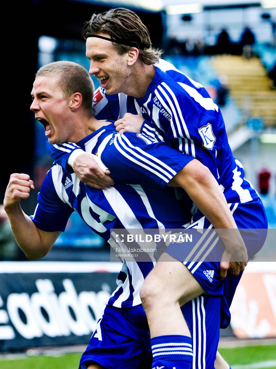 Ragnar Sigurdsson, Gustav Svensson, jubel