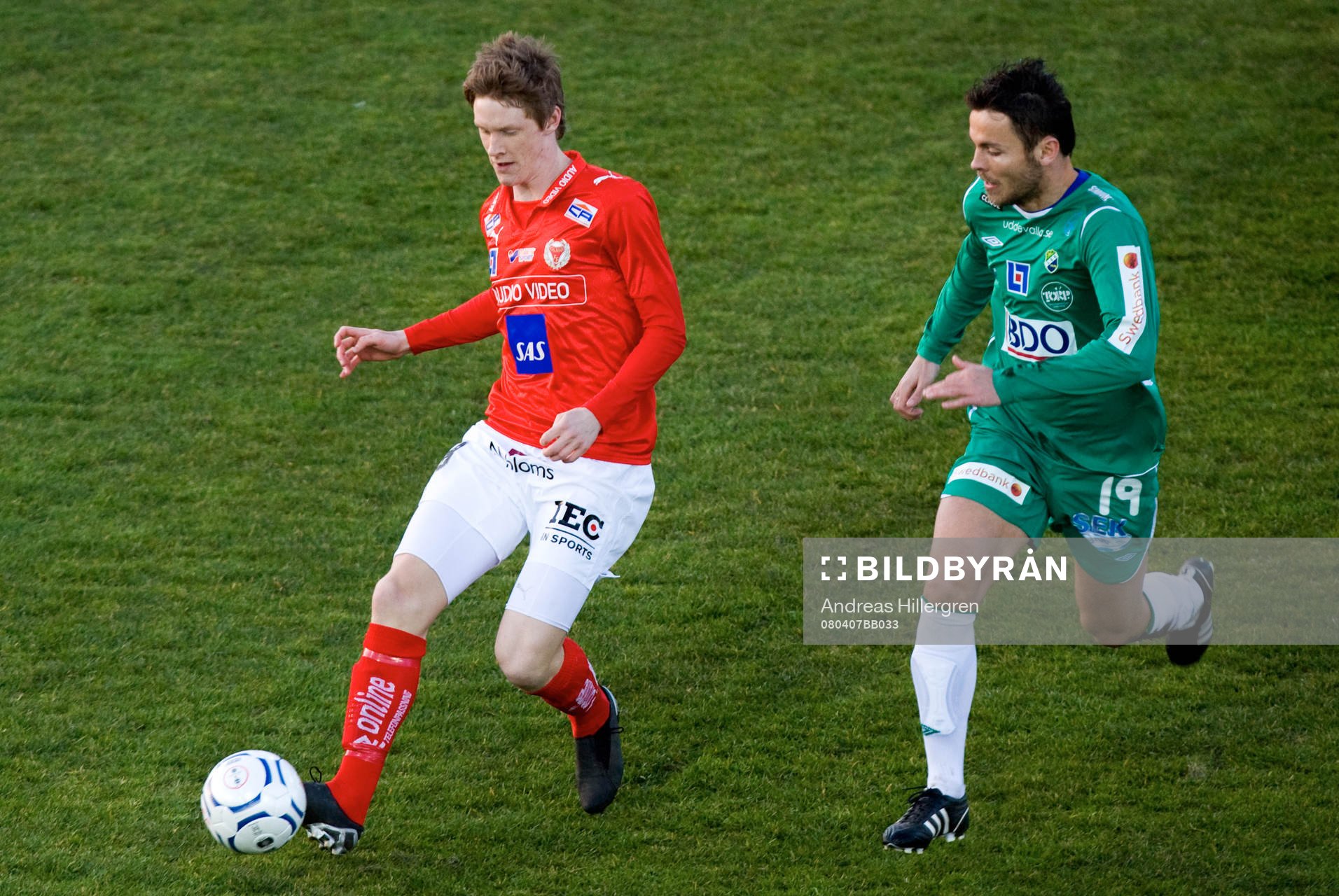 Rasmus Elm och Michal Kubala