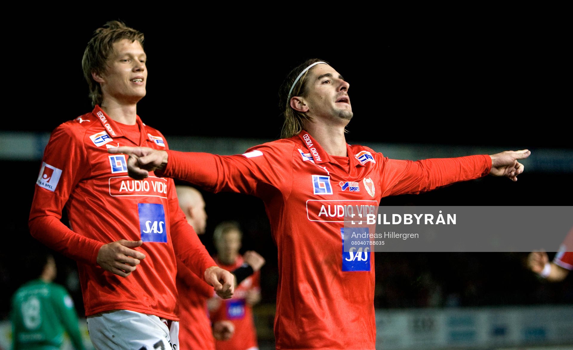 3-1 på straff av César Santín. Jubel