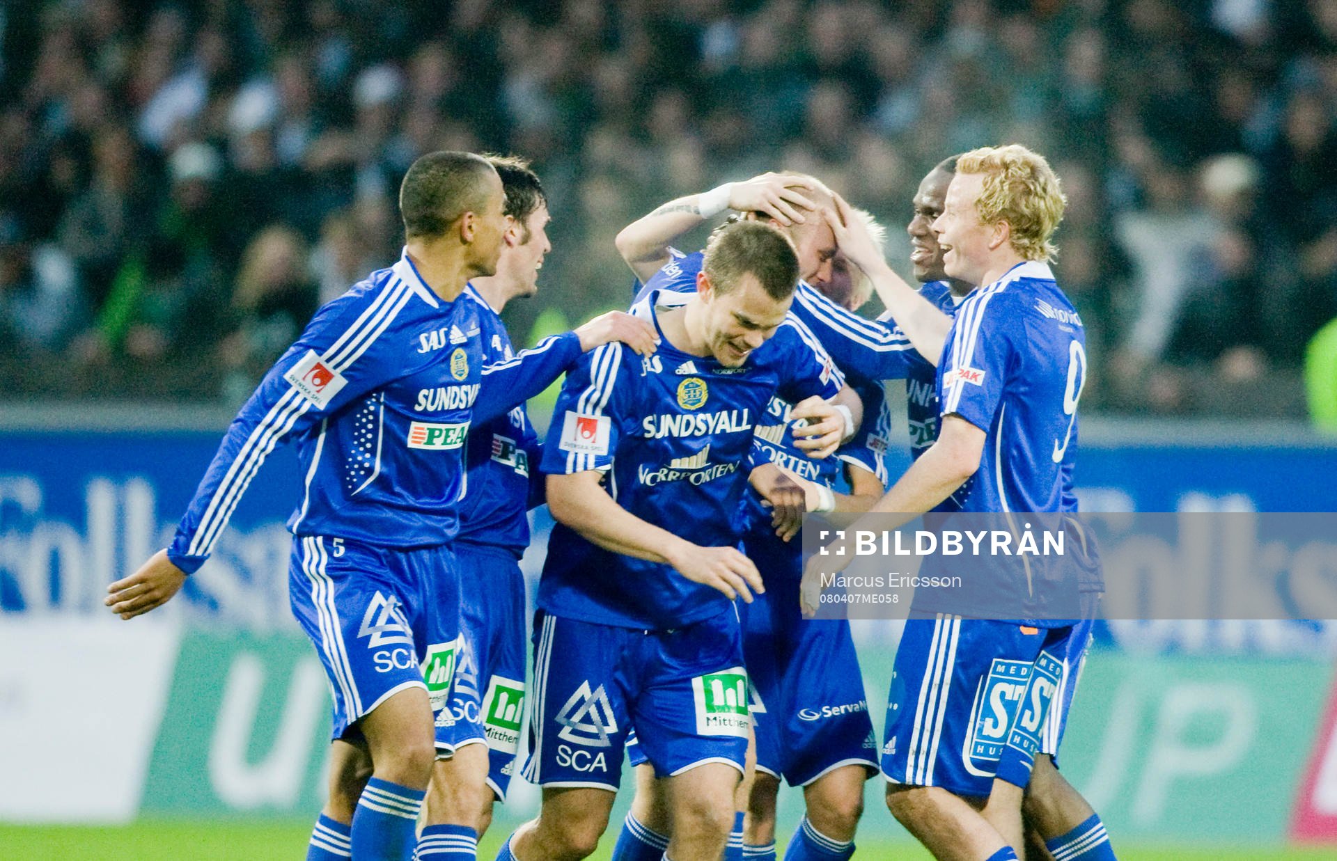 Jubel i Sundsvall