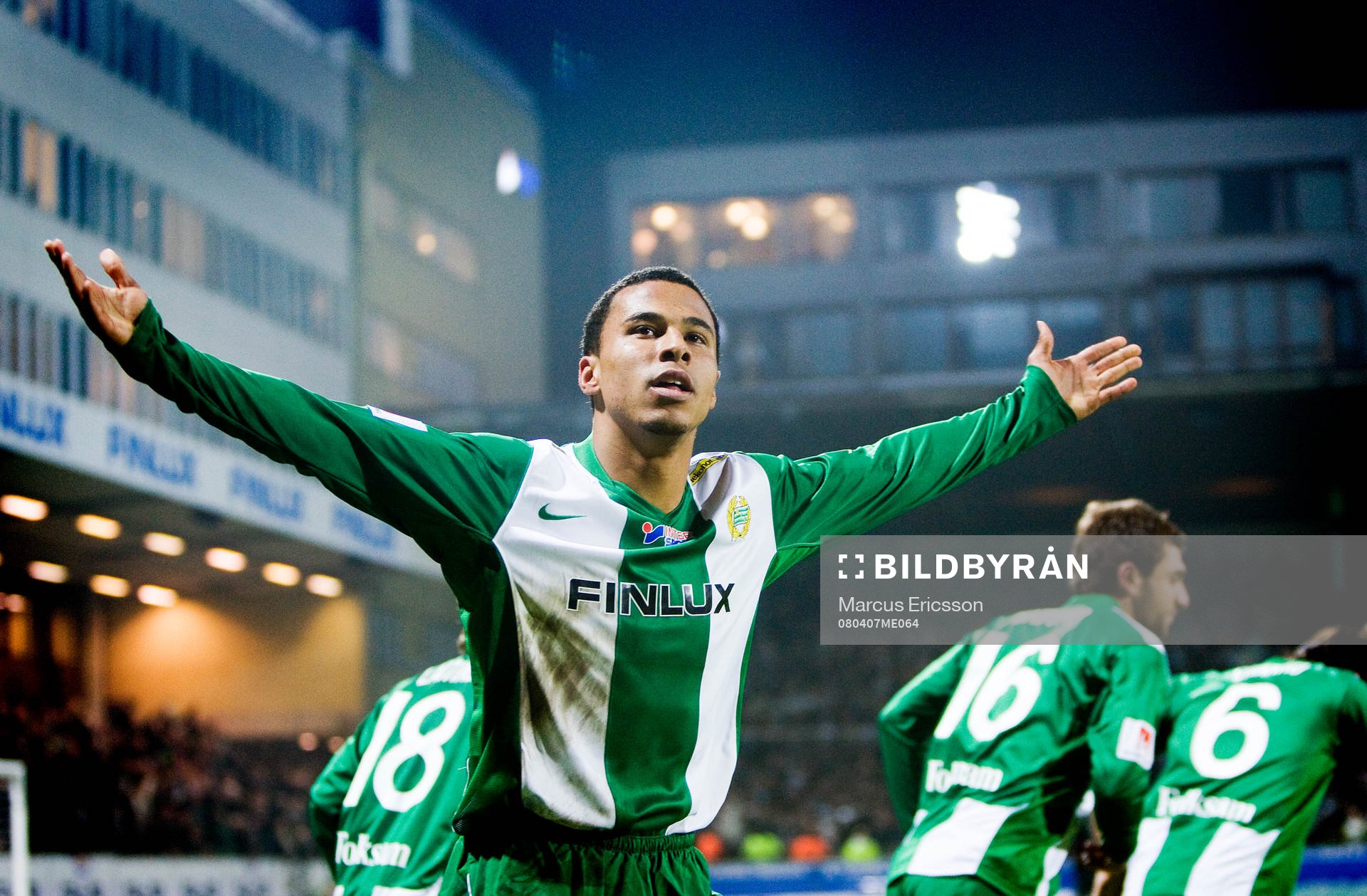 Charlie Davies, Hammarby, jubel
