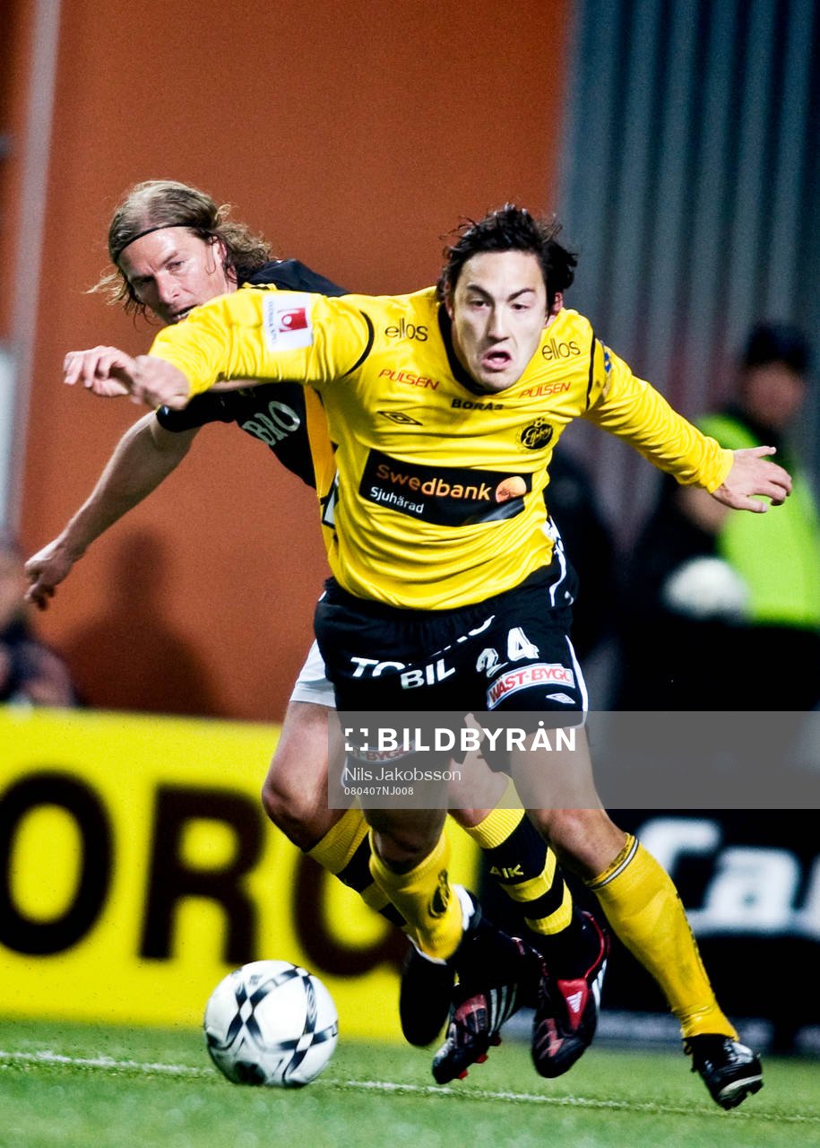 Stefan Ishizaki, Elfsborg, Daniel Tjernström, AIK