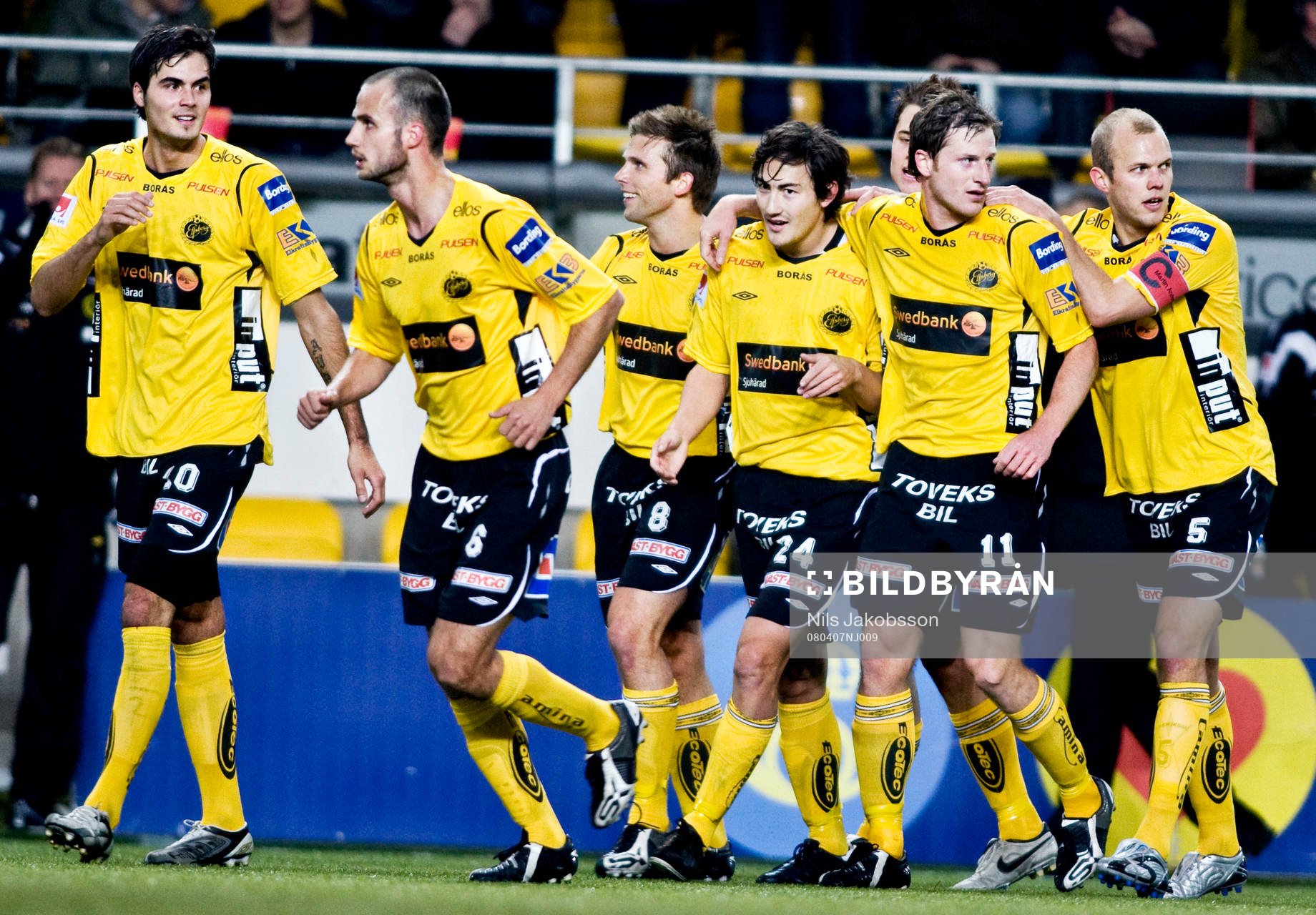 Denni Avdic, Helgi Danielsson, Anders Svensson, Stefan