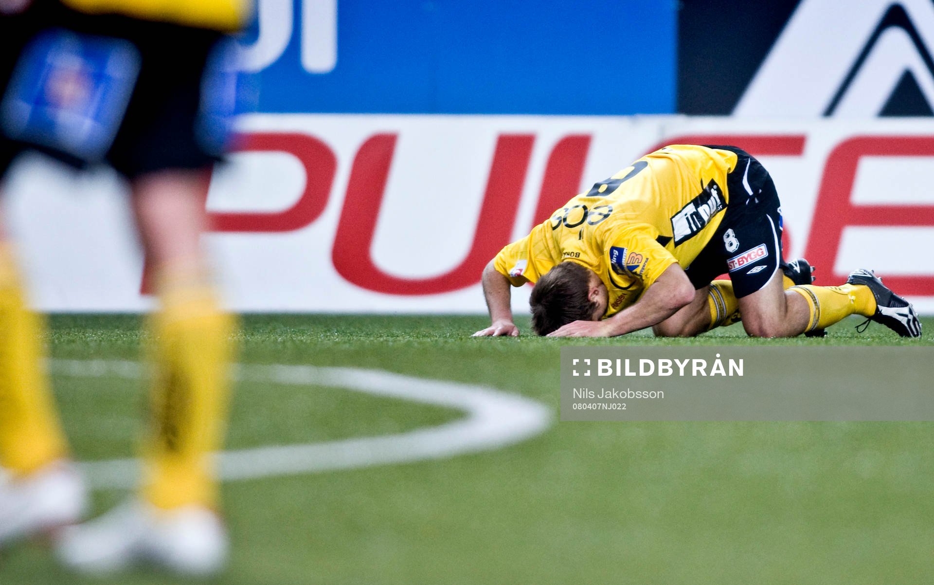 Anders Svensson, Elfsborg, tillber högre makter