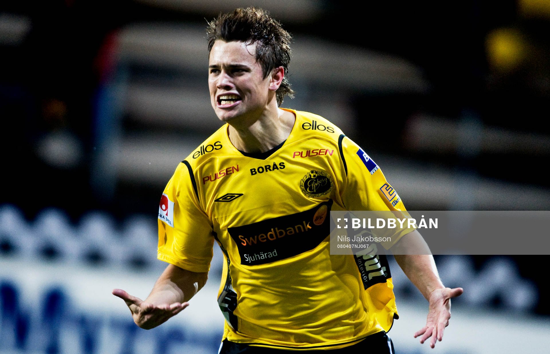  Joakim Sjöhage, Elfsborg, jubel.