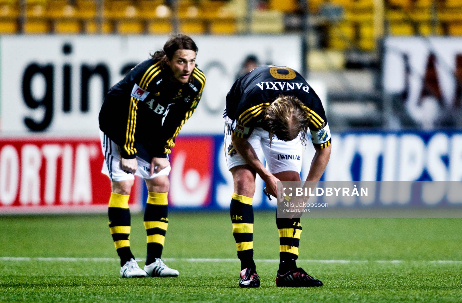 Mats Rubarth, Daniel Tjernström, AIK, depp
