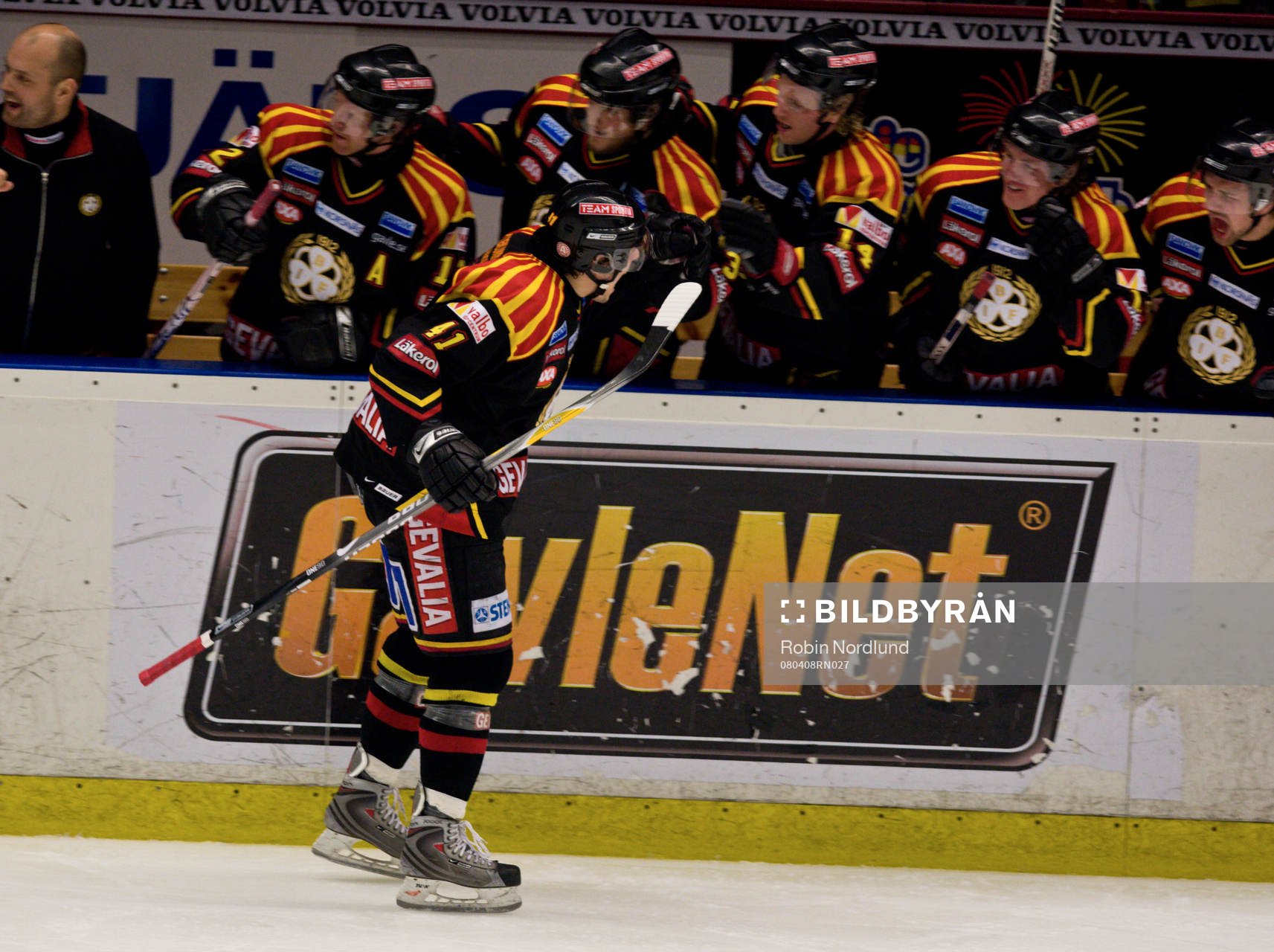 Daniel Widing, Brynäs 1-0 Jubel