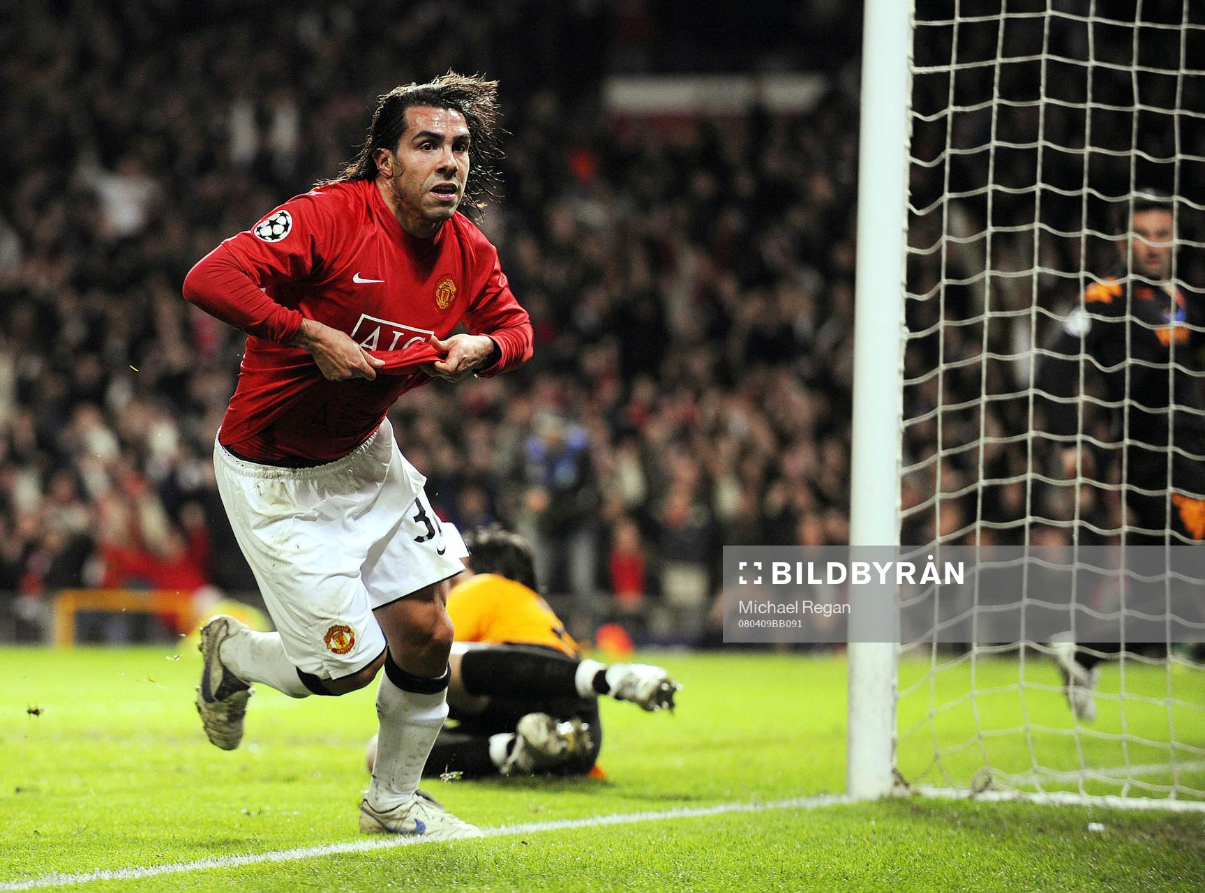 Carlos Tevez, jubel