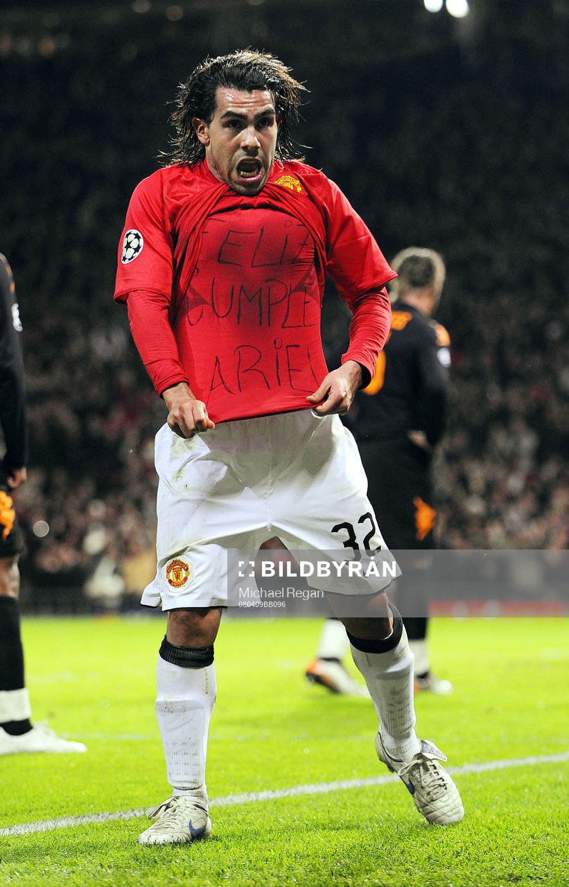 Carlos Tevez, jubel