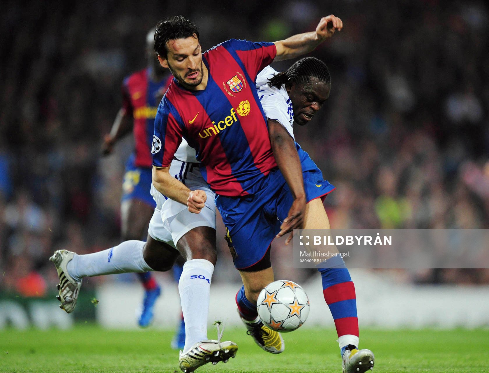 Gianluca Zambrotta och Gerald Asamoah