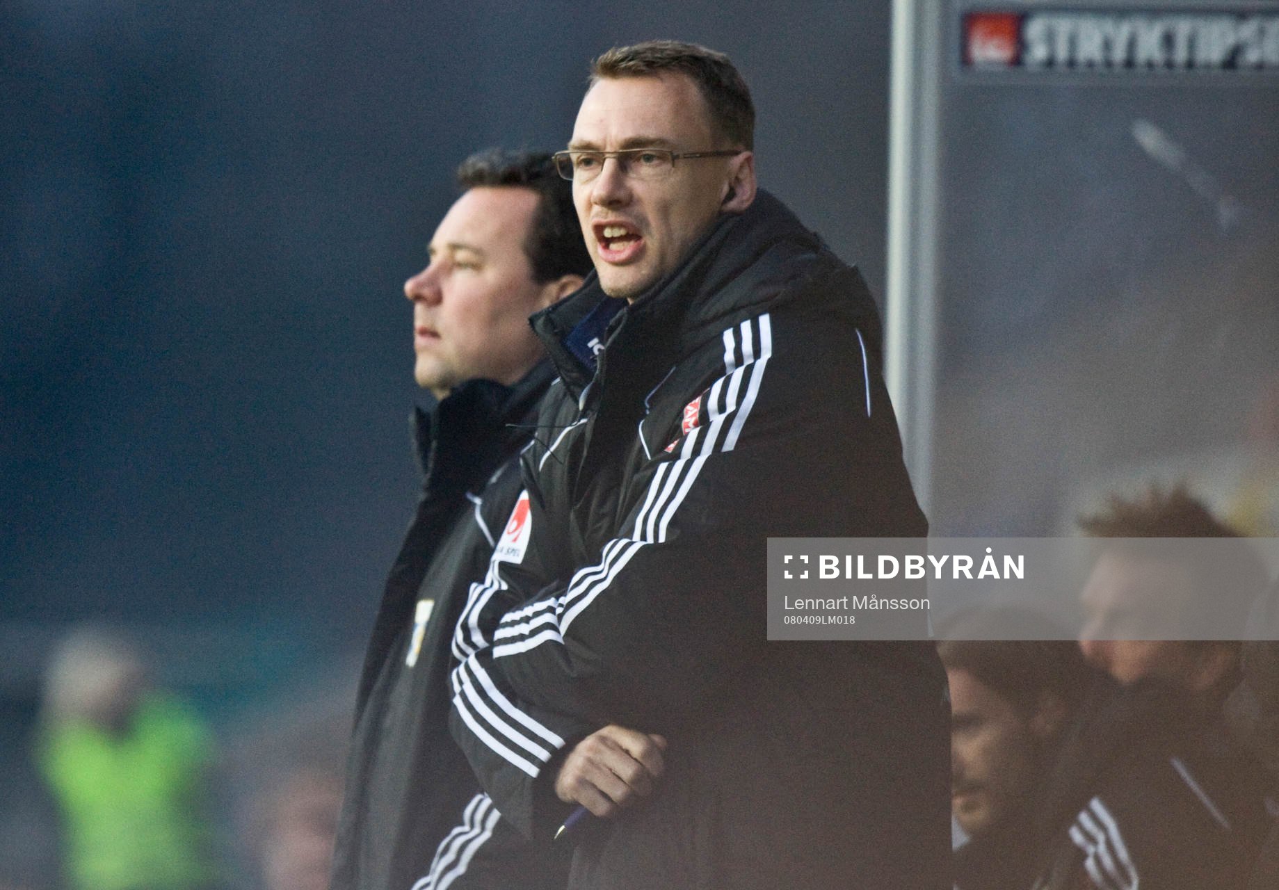 Stefan Rehn och Jonas Olsson, tränare, Göteborg