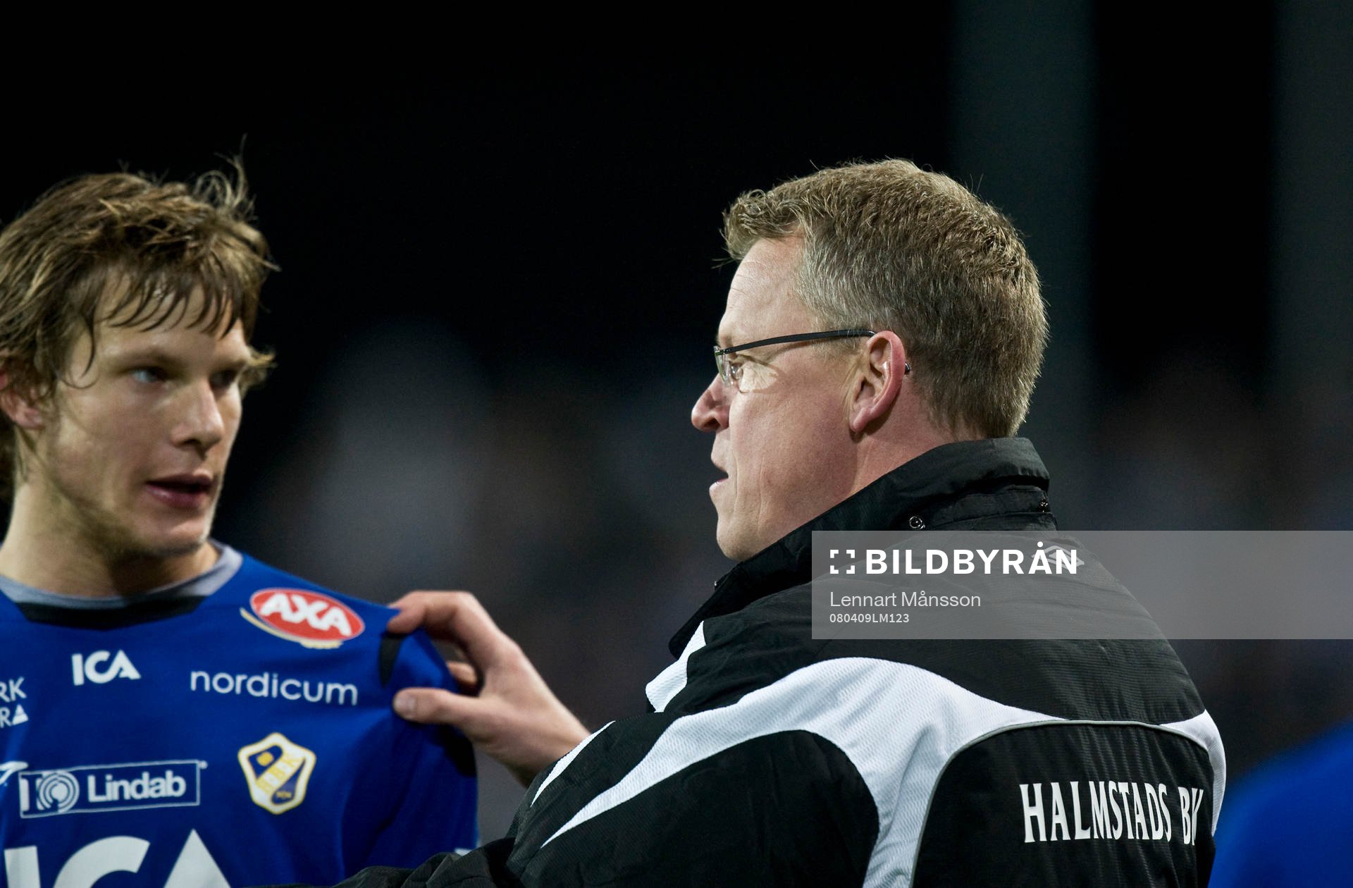 Jan Andersson, tränare och Alexander Prent
