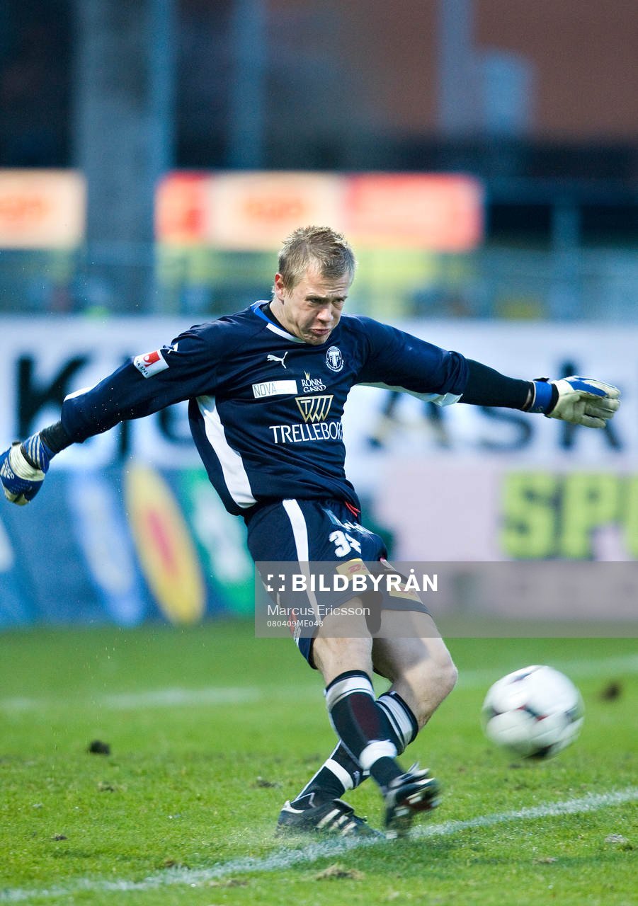 Johan Dahlin, målvakt