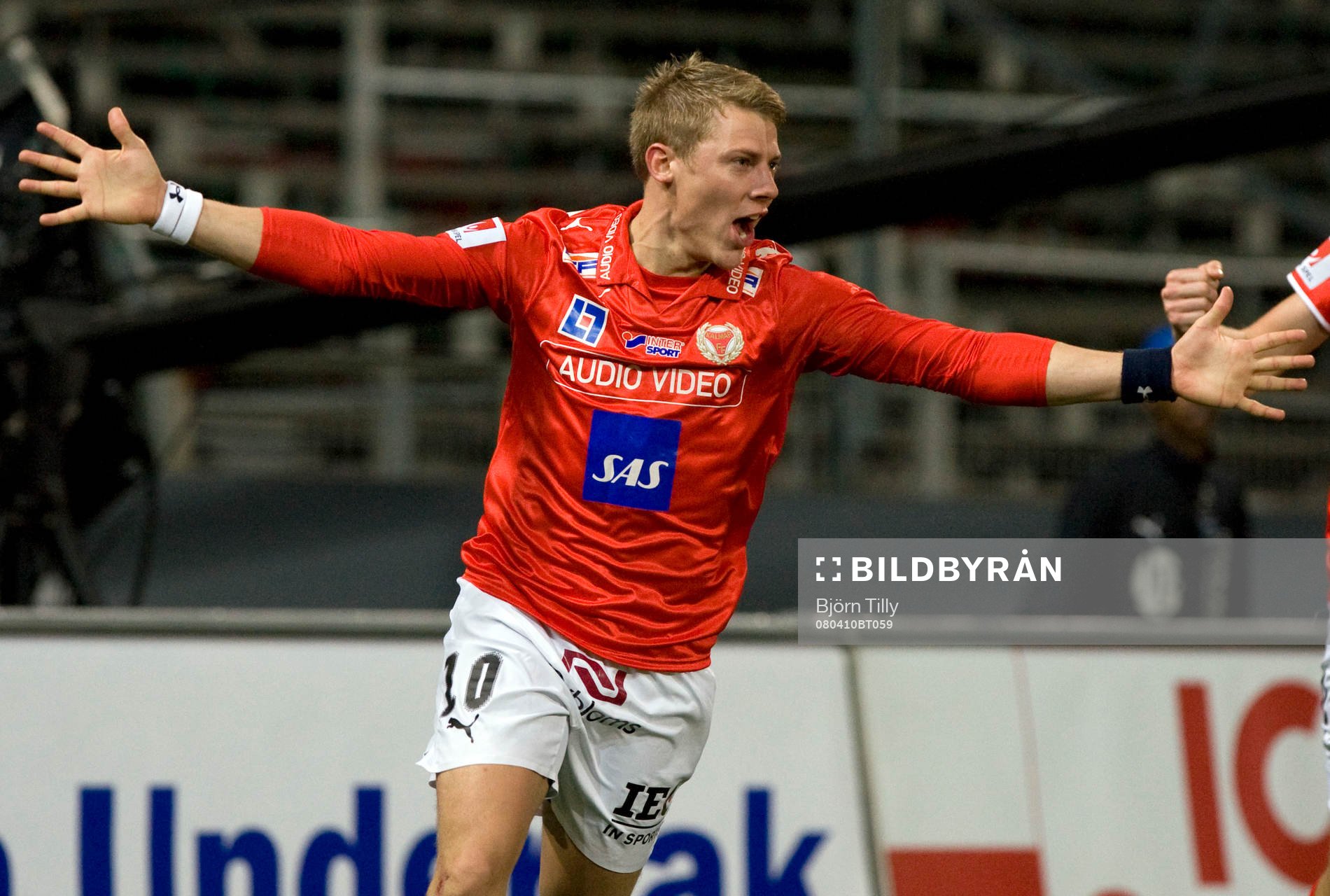 Patrik Ingelsten,  Kalmar, jubel