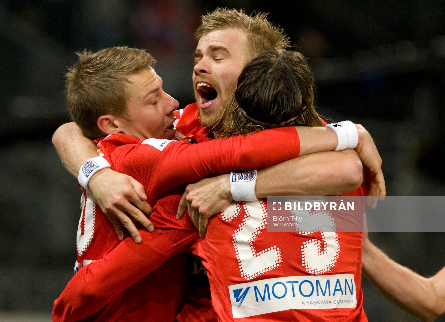 Patrik Ingelsten, Mikael Eklund, och César Santín,