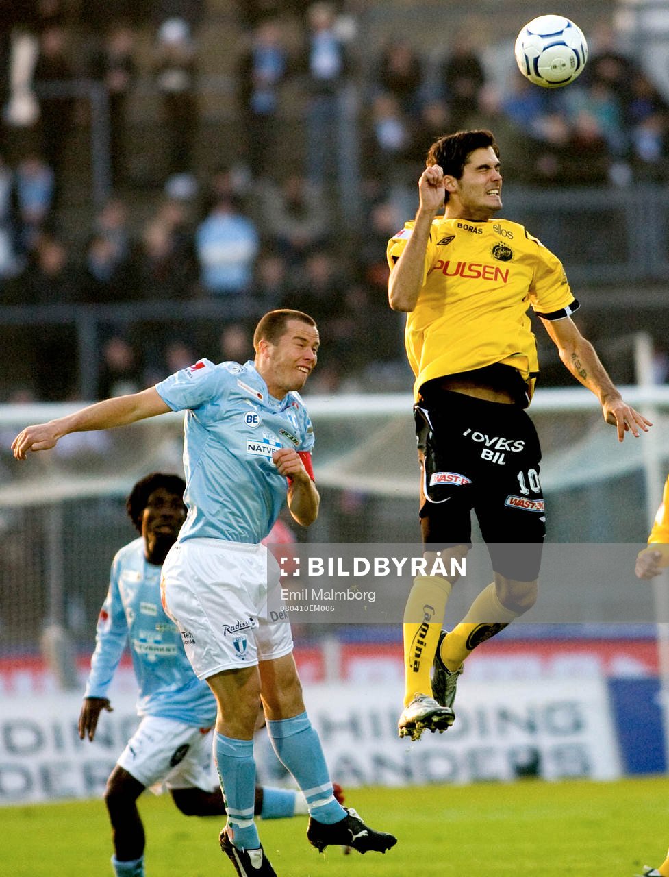 Daniel Andersson, MFF och Denni Avdic, Elfsborg