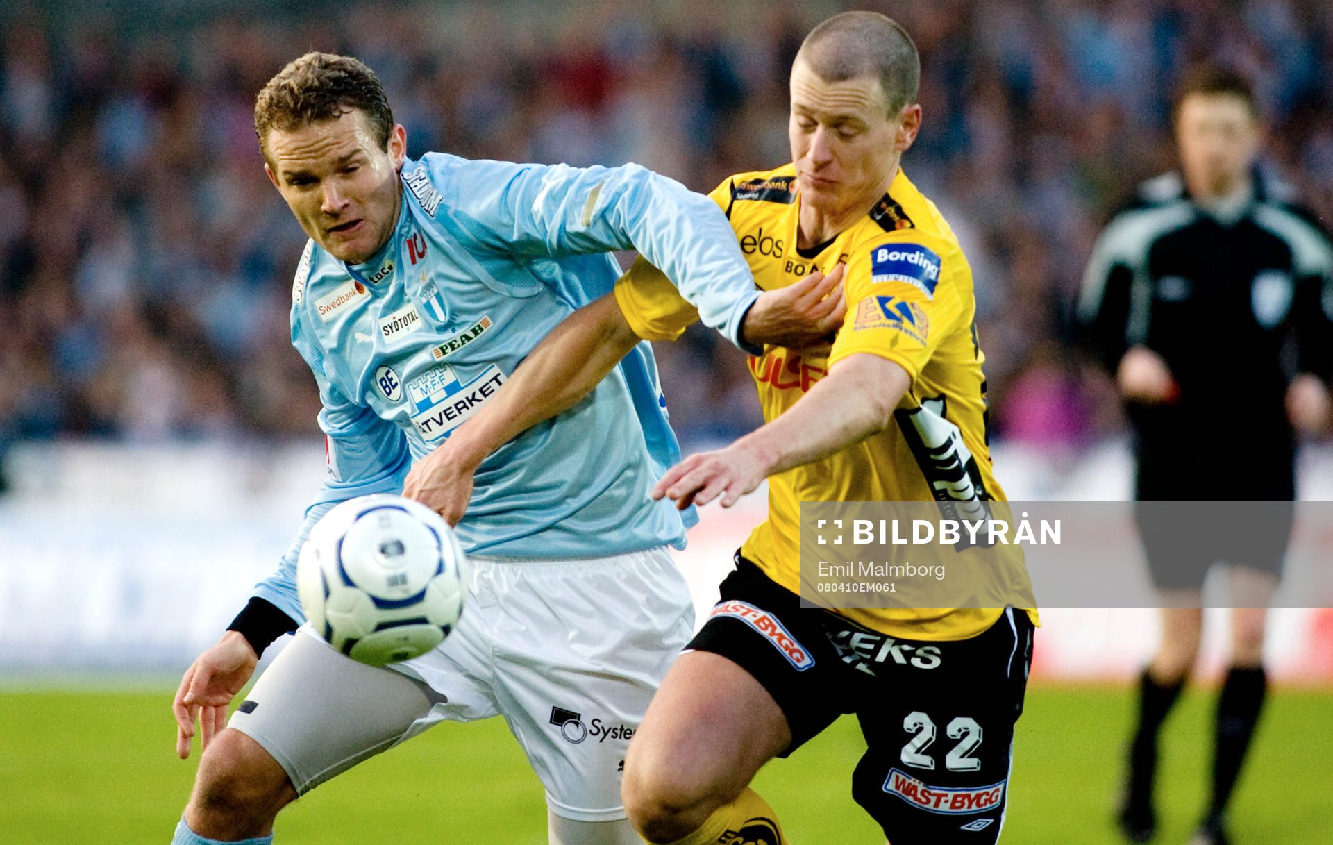Jonatan Johansson, MFF och Andreas Augustsson, Elfsborg