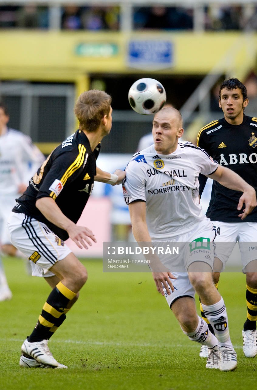 Daniel Arnefjord, AIK, och Hannes Sigurdsson, Sundsvall