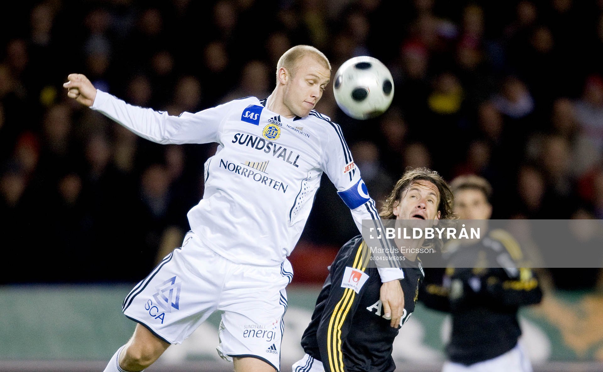 Hannes Sigurdsson, Sundsvall, och Ivan Obolo, AIK