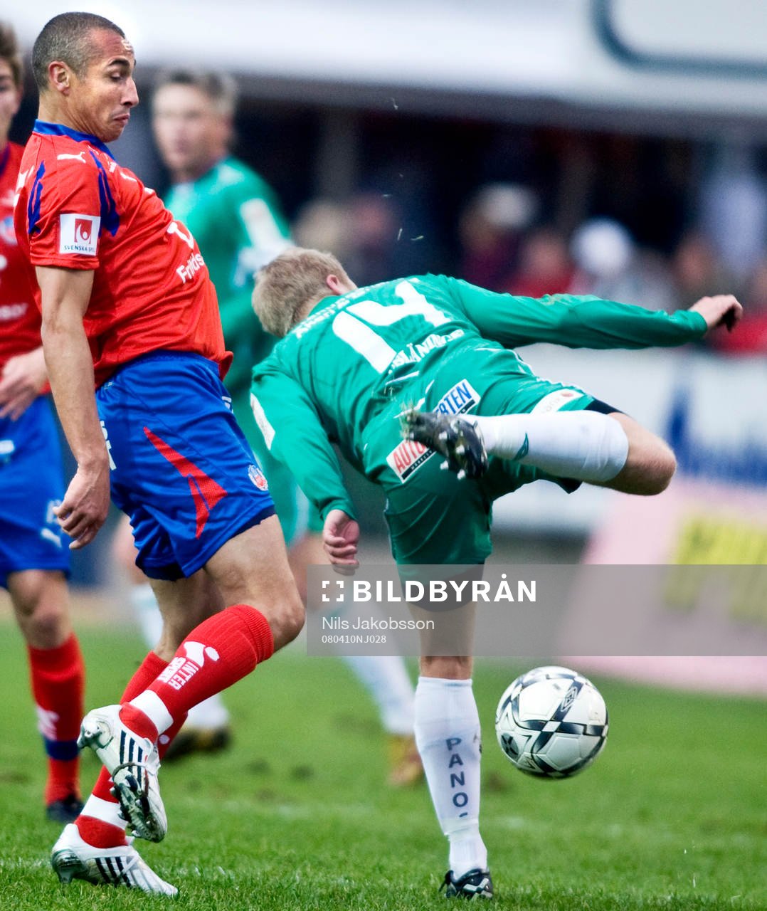 Henrik Larsson, Helsingborg, Anders Augustsson, Ljungskile